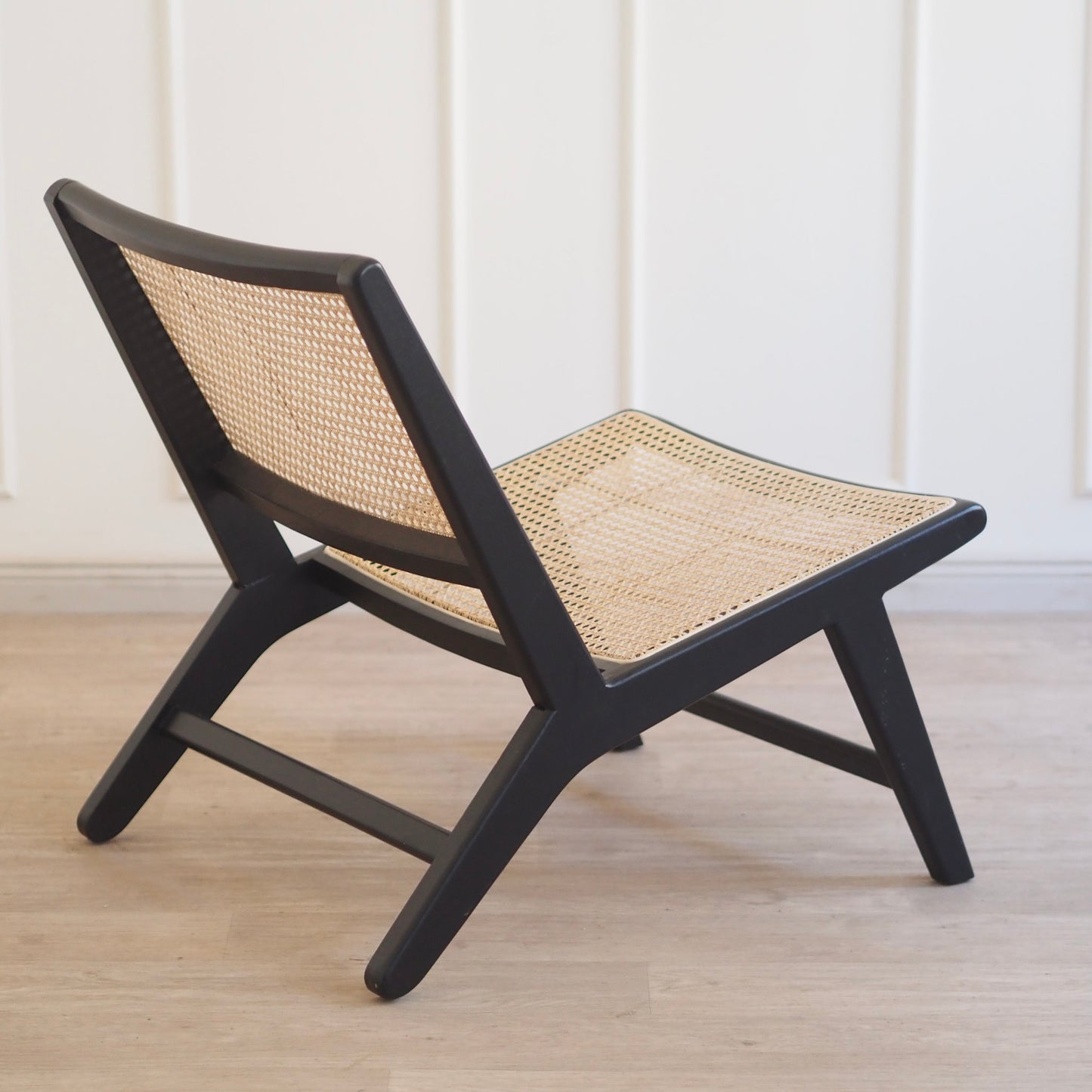 -NEW- Loungesessel mit Wiener Geflecht - Ergonomischer Rattan Sitz