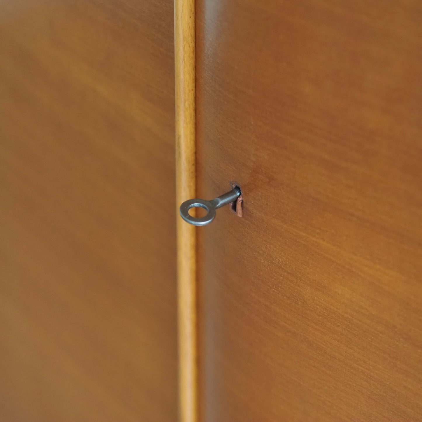 EPOCHE 1950 - Großer Mid Century Kleiderschrank 3-türig sanft geschwungen