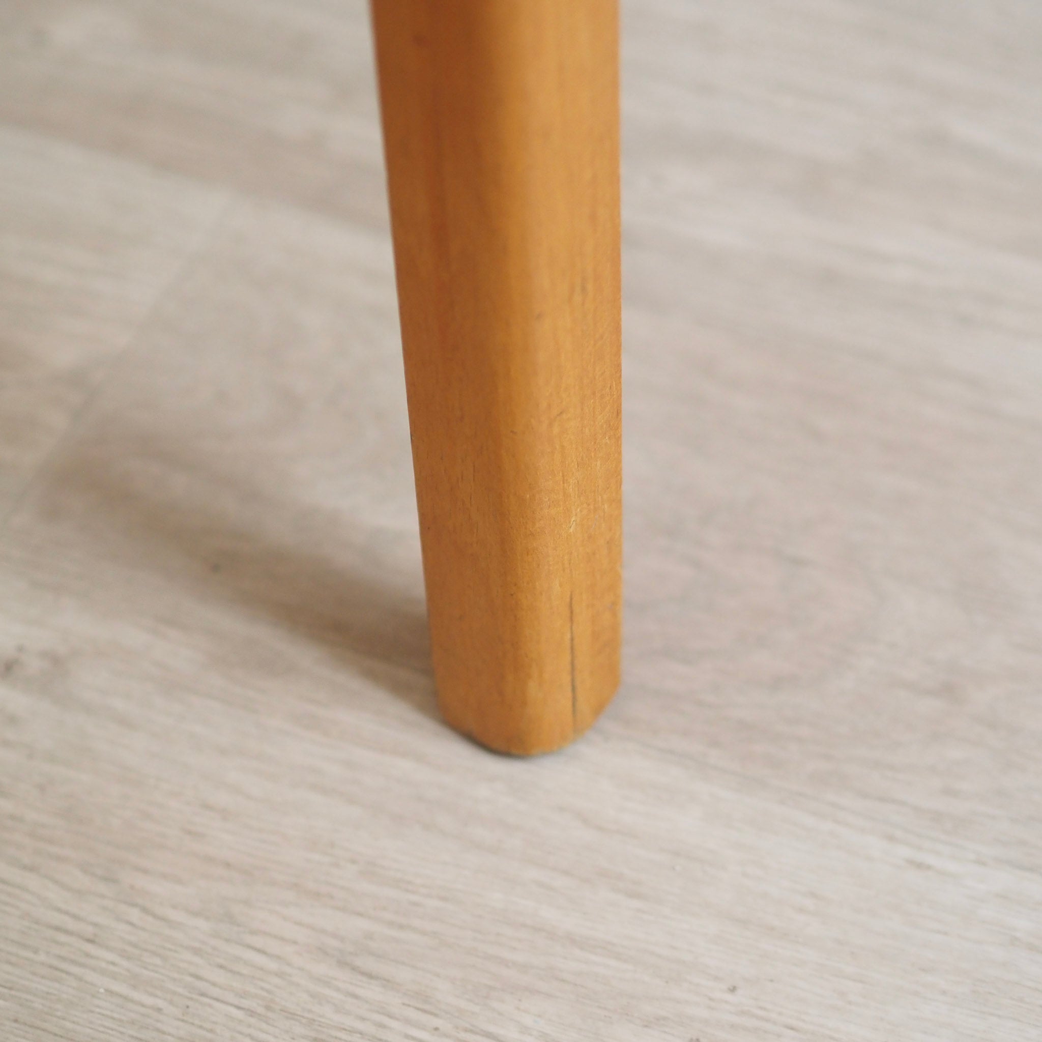 EPOCHE 1960 - Mid Century PVC Küchentisch Schreibtisch mit Schublade