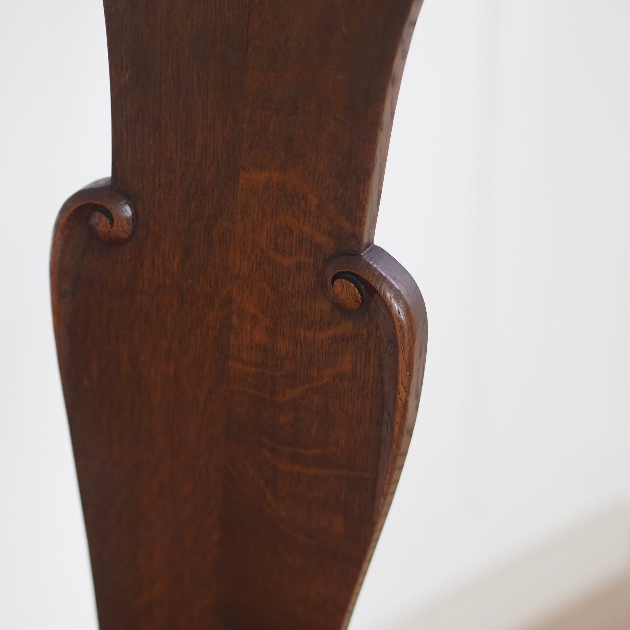 Paar Armlehnstühle Barockstil Eichenholz um 1900