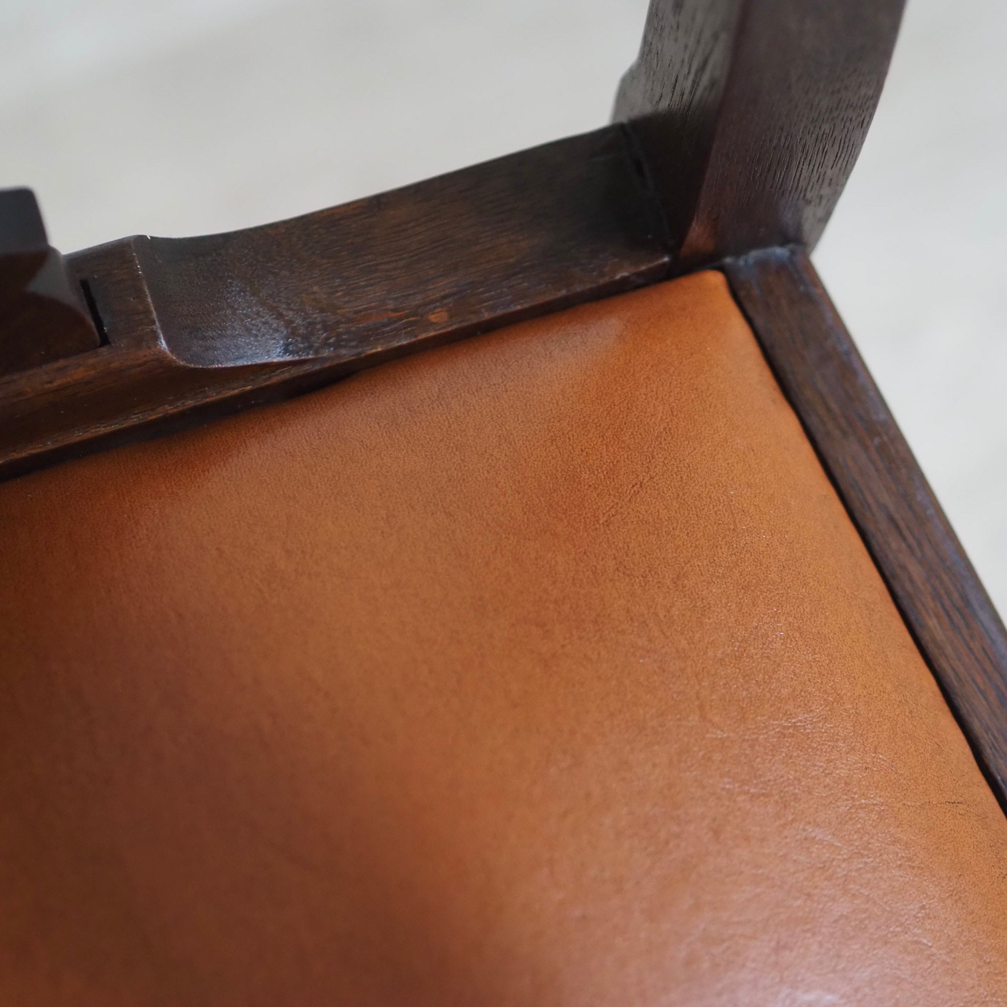 Paar Armlehnstühle Barockstil Eichenholz um 1900