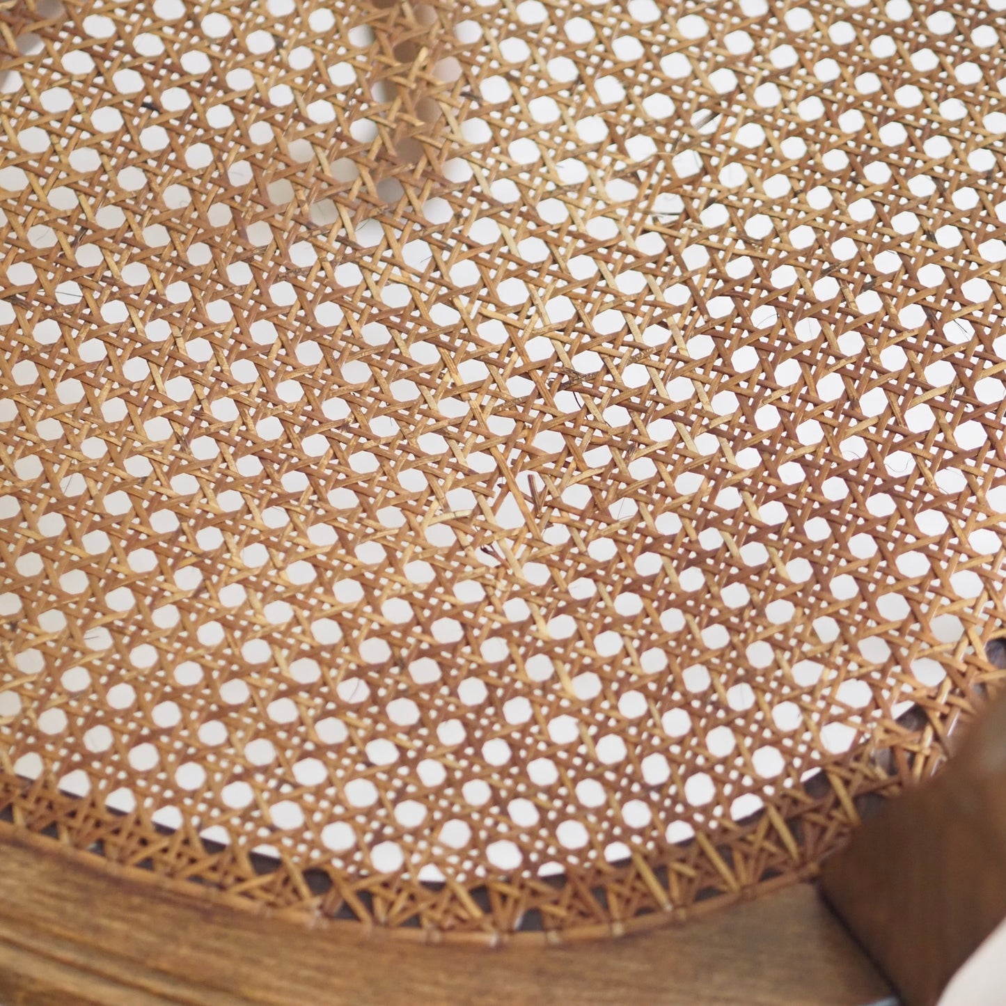 EPOCHE 1920 - 4 Louis XV Stühle mit Wiener Geflecht, Stuhl Set Esszimmer