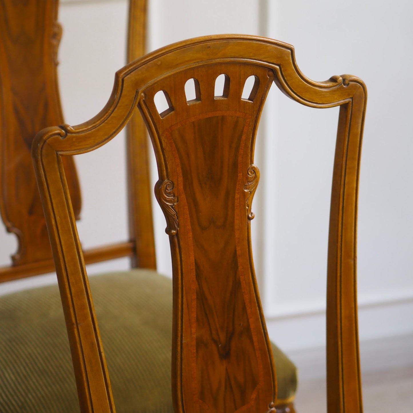 EPOCHE 1900 - Stuhlset im französischen Jugendstil - Esszimmer Stühle
