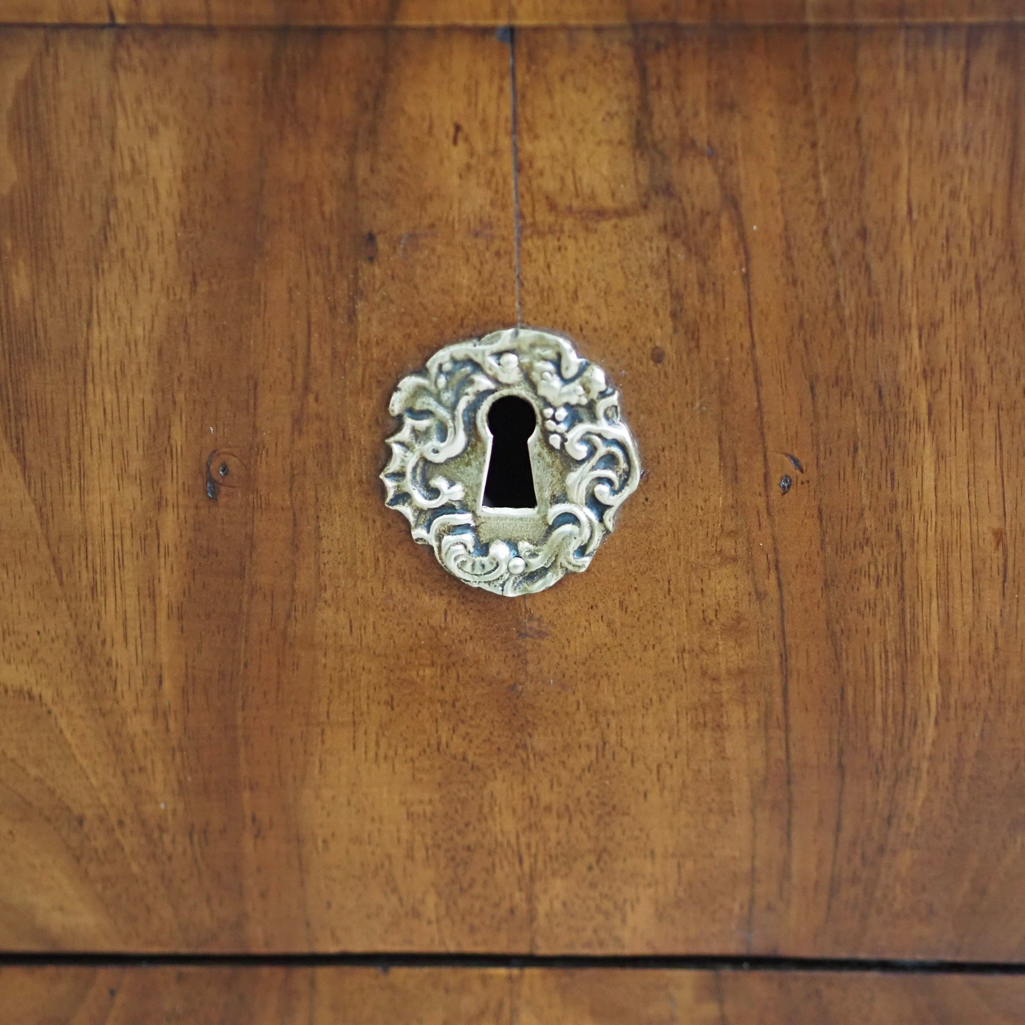 Antike Empire Biedermeier Kommode mit Marmor