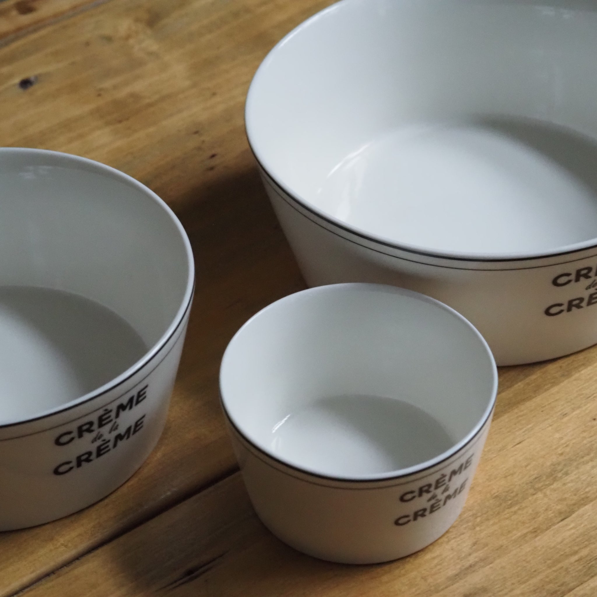 DECOR - NEW - Servierschale Porzellan Crème de la Crème