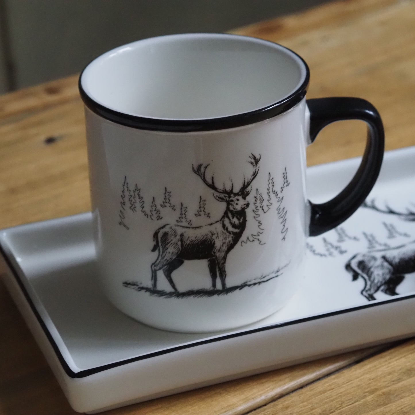 DECOR - NEW - Tasse mit Hirschmotiv