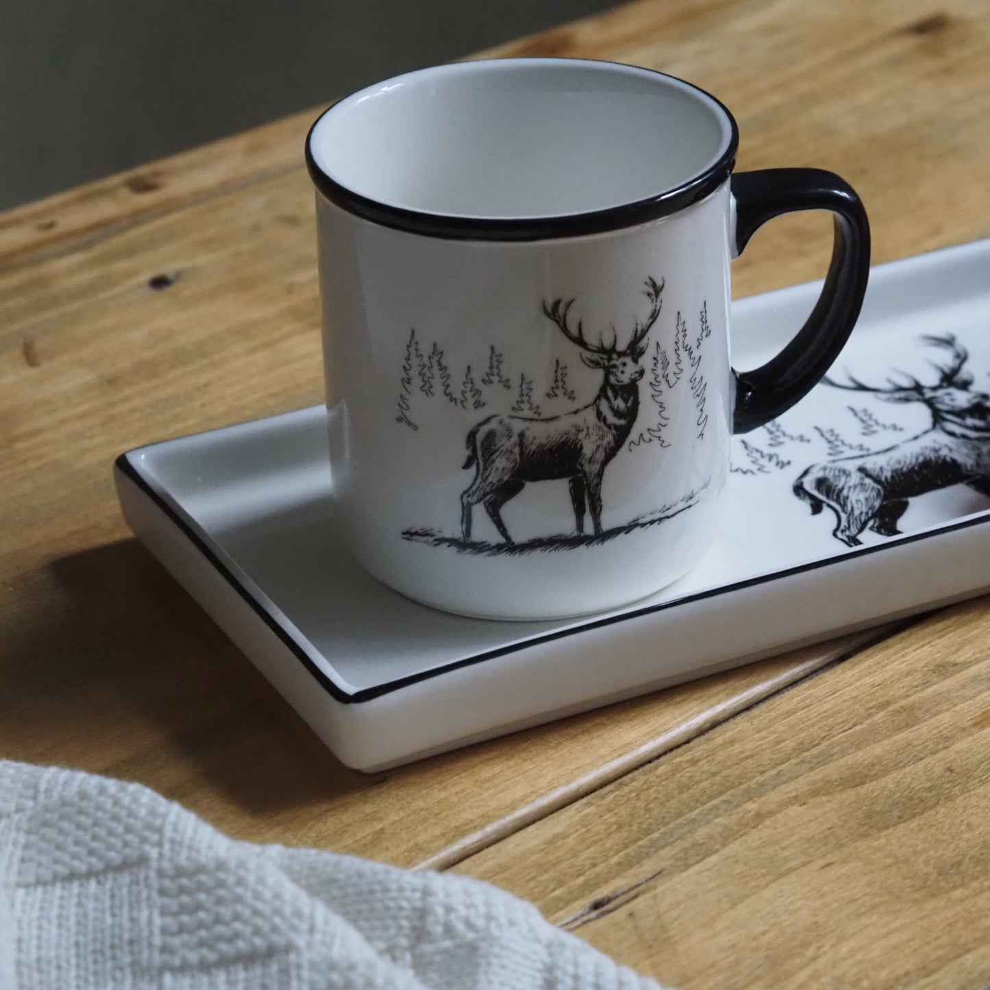DECOR - NEW - Tasse mit Hirschmotiv