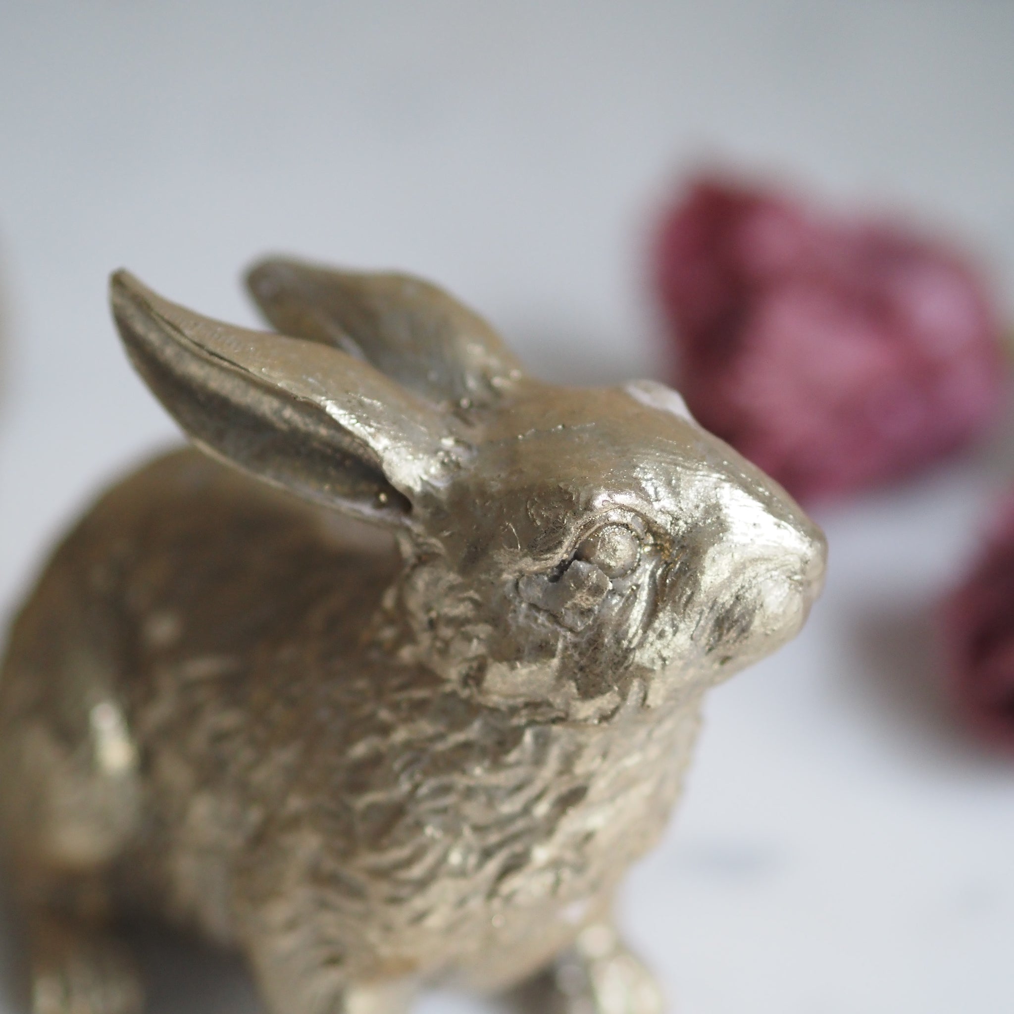 SAISON DECOR Goldener Osterhase Figur