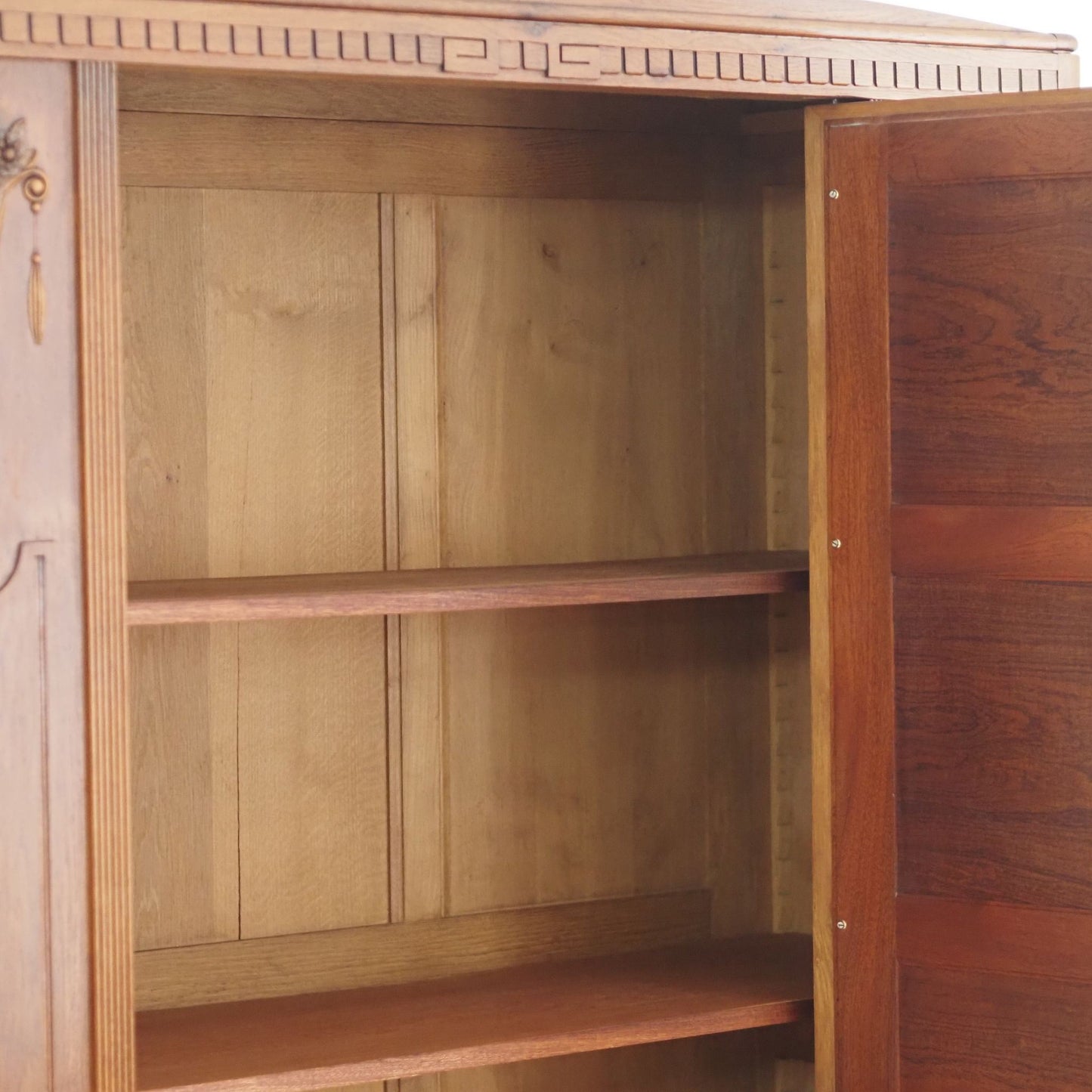 EPOCHE 1890 - Französischer Kleiderschrank mit Spiegel