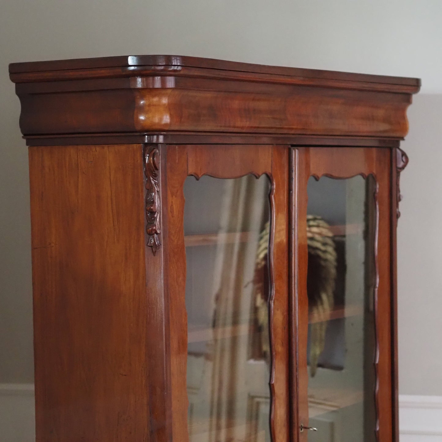 EPOCHE 1890 Antiker Vitrinenschrank