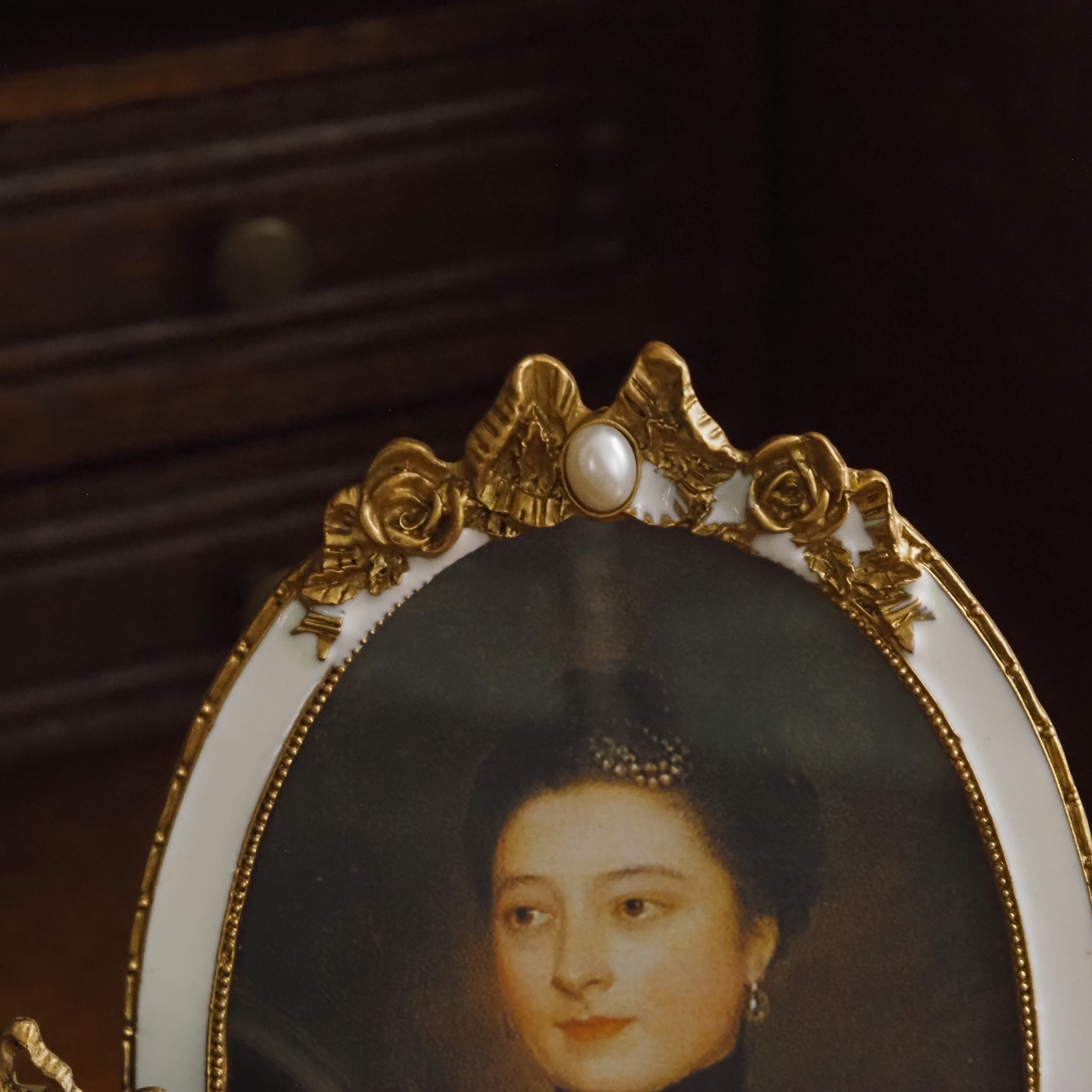 Bilderrahmen · historisierend in ovaler oder runder Form