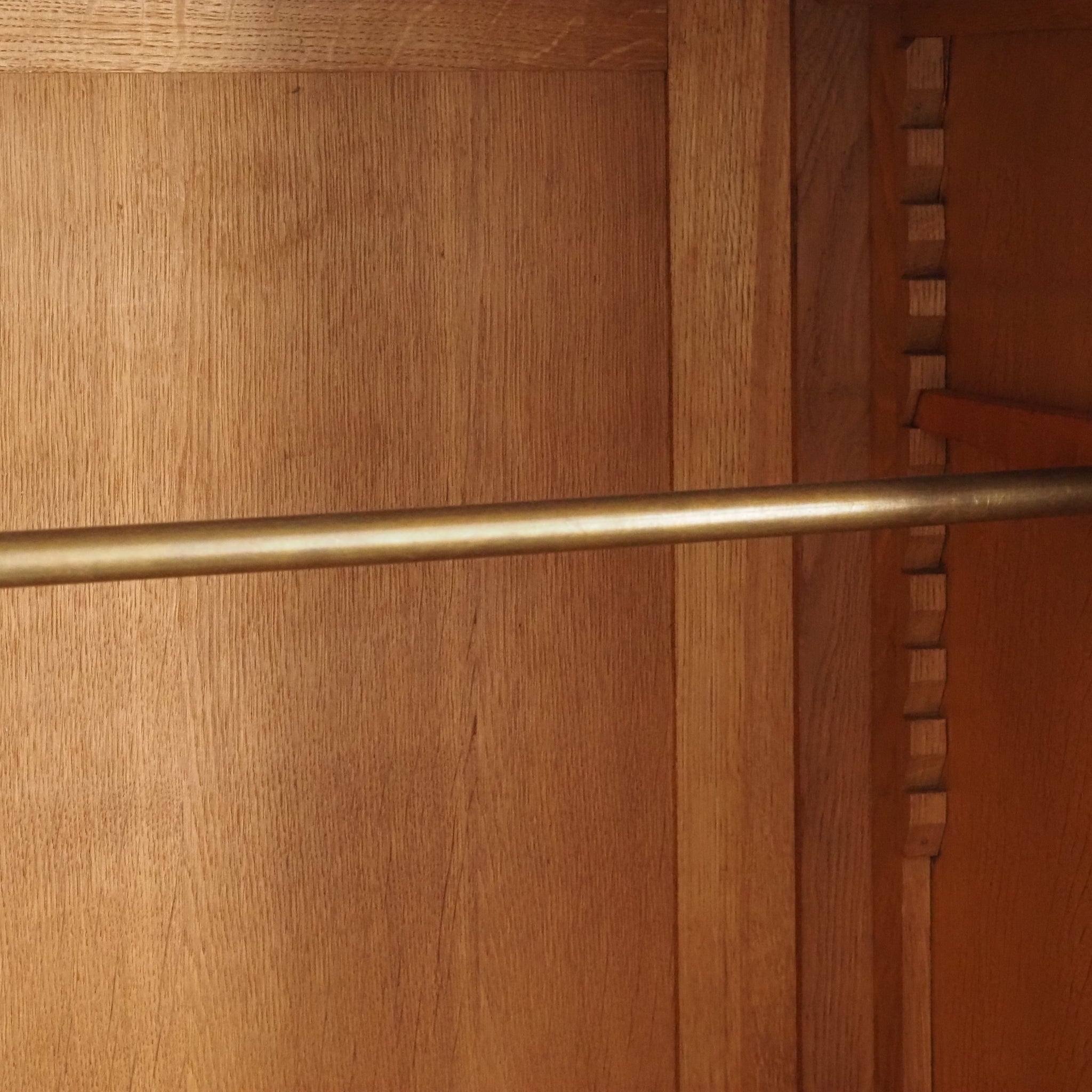Art Déco Kleiderschrank Antik dreitürig mit Spiegeltür - Spiegelschrank von 1934