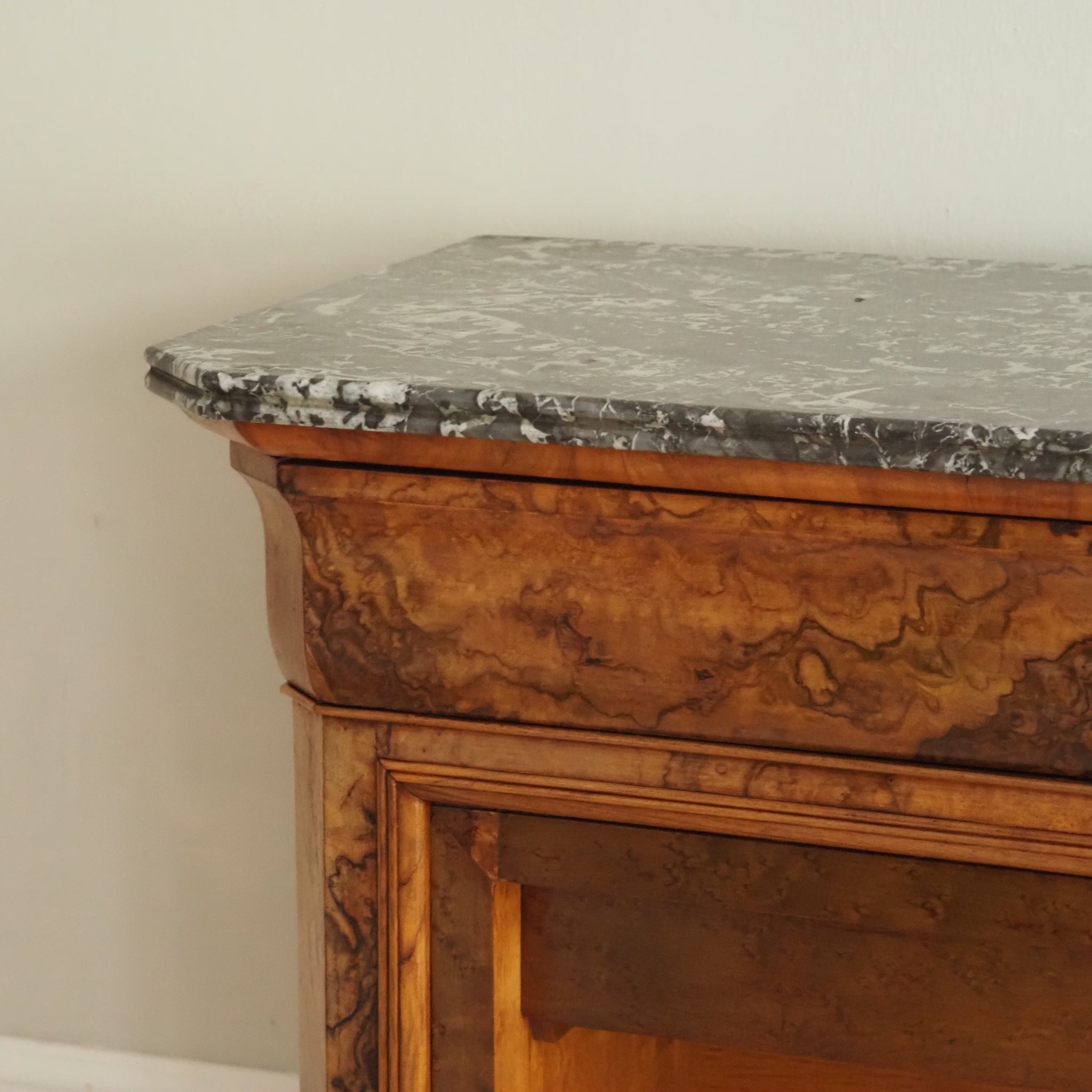 Antiker Biedermeier Sekretär - Schreibschrank Louis Philippe