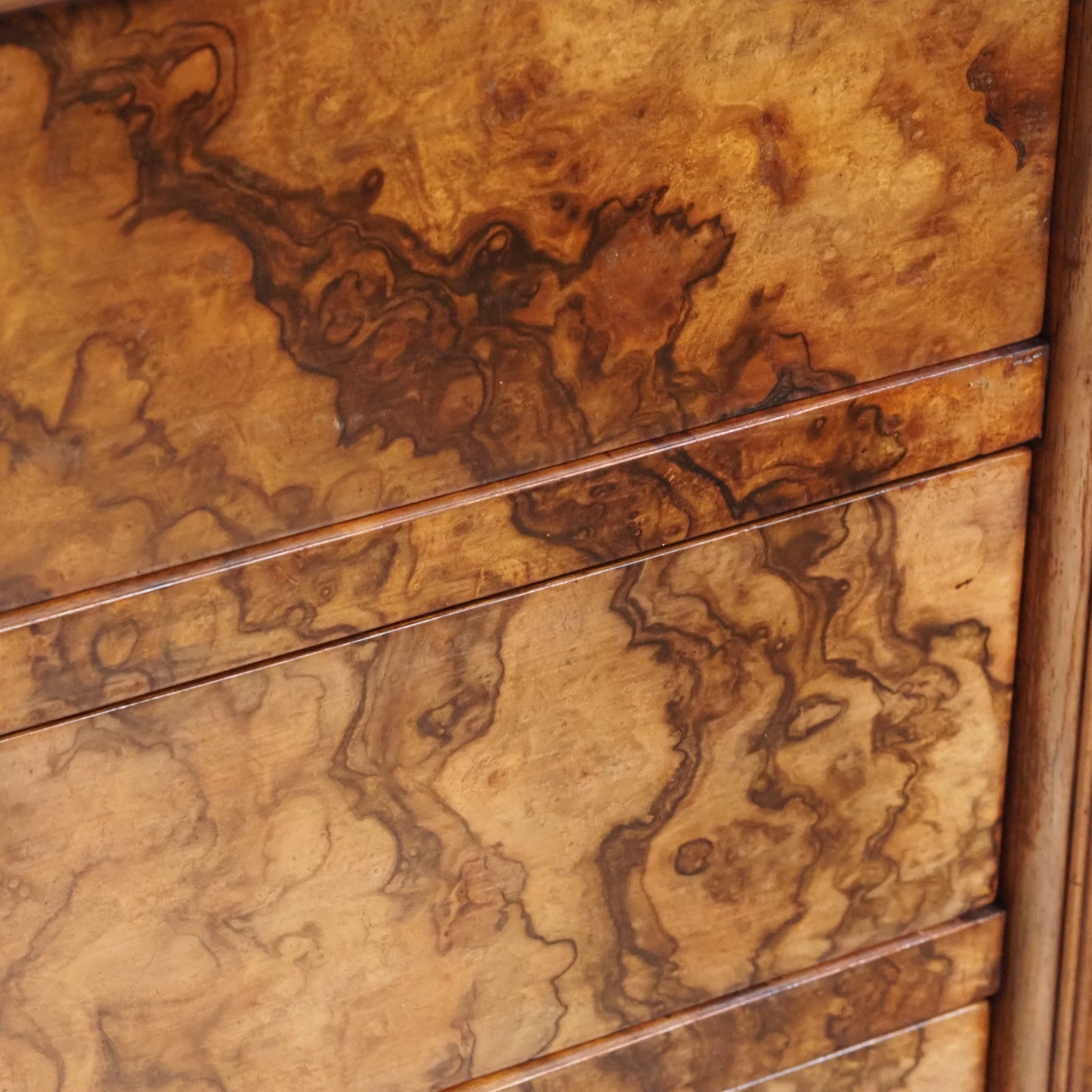 Antiker Biedermeier Sekretär - Schreibschrank Louis Philippe