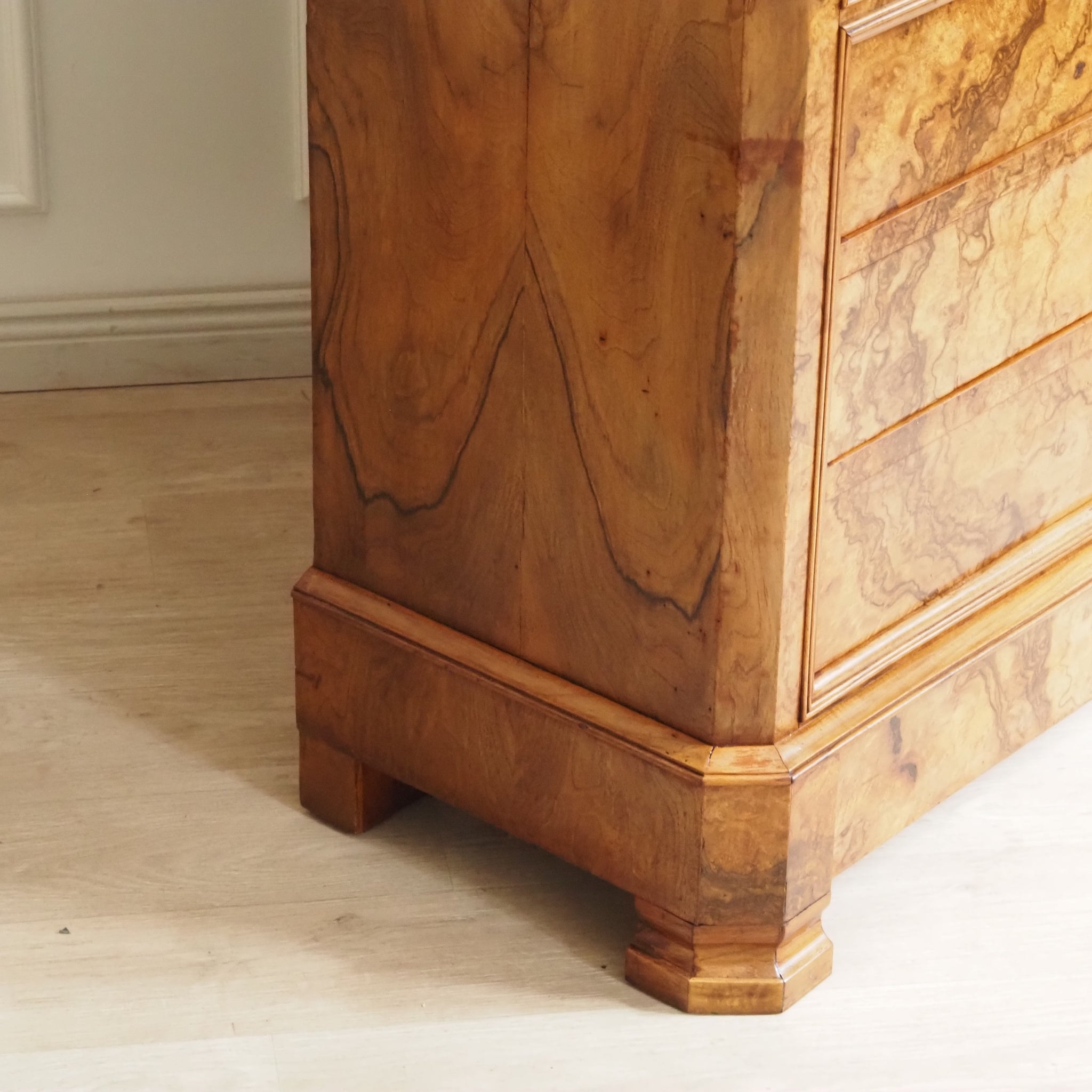 Antiker Biedermeier Sekretär - Schreibschrank Louis Philippe