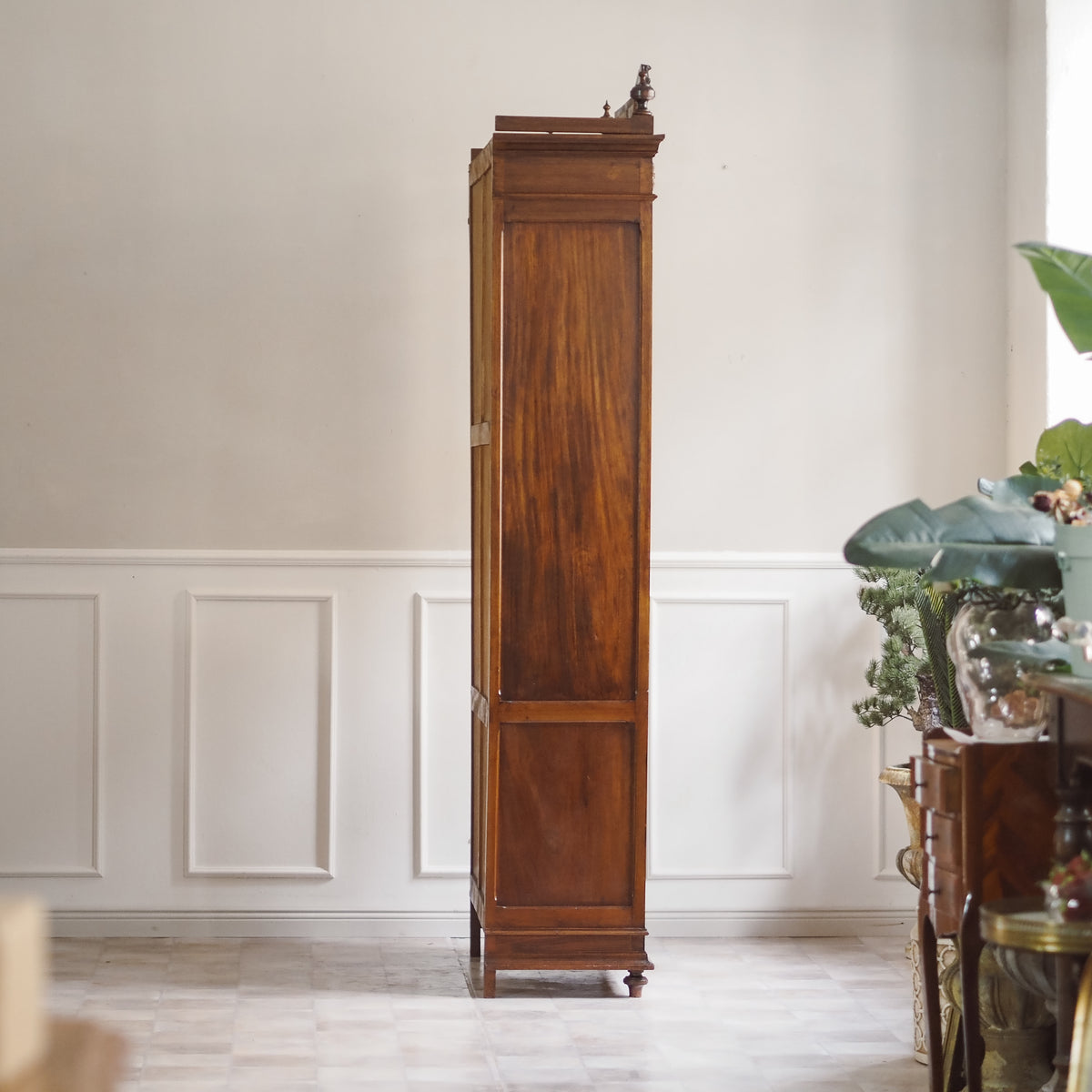 Spiegelschrank Louis-XVI-Stil Mahagoni um 1890