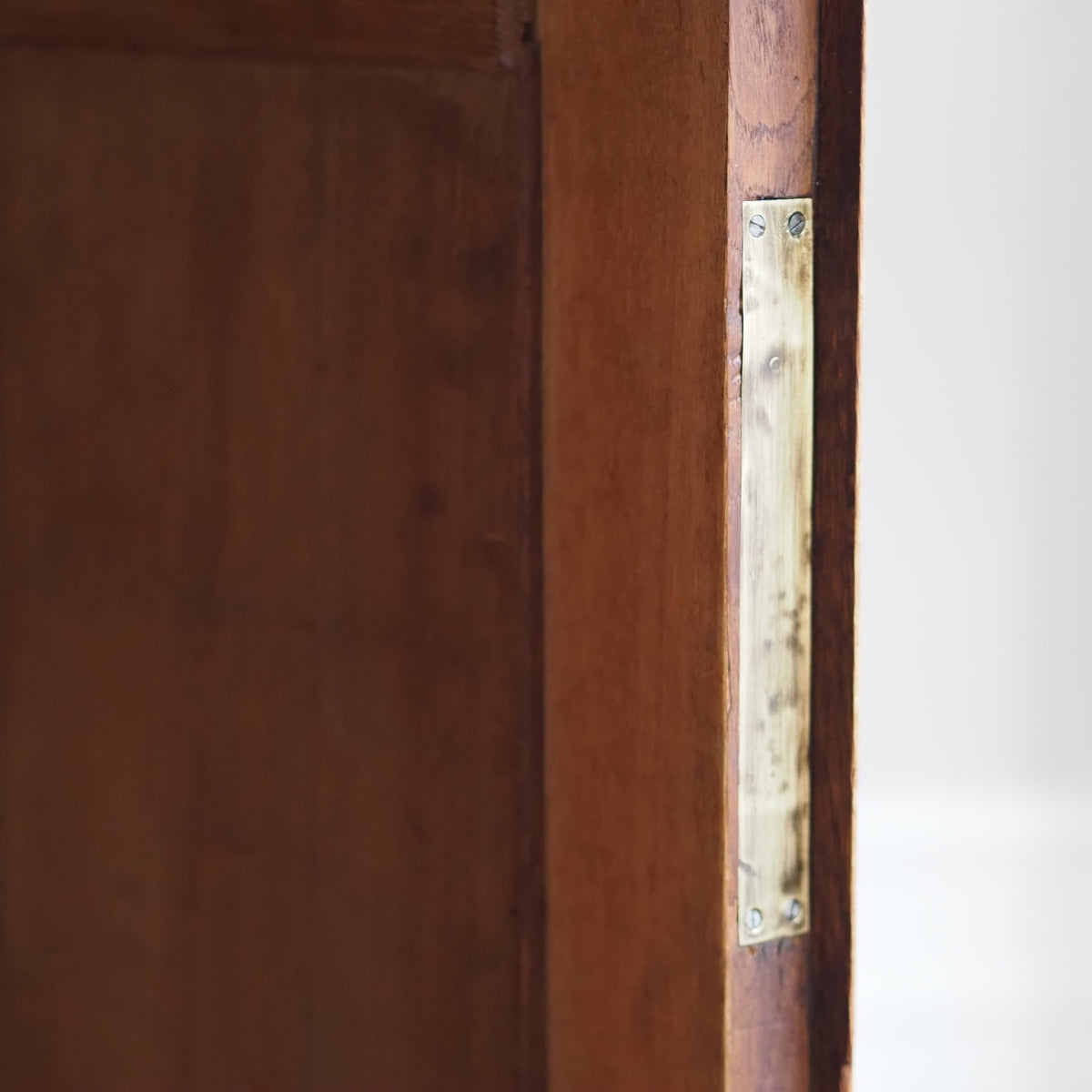 Gründerzeit Kleiderschrank mit Spiegel, Eiche um 1890