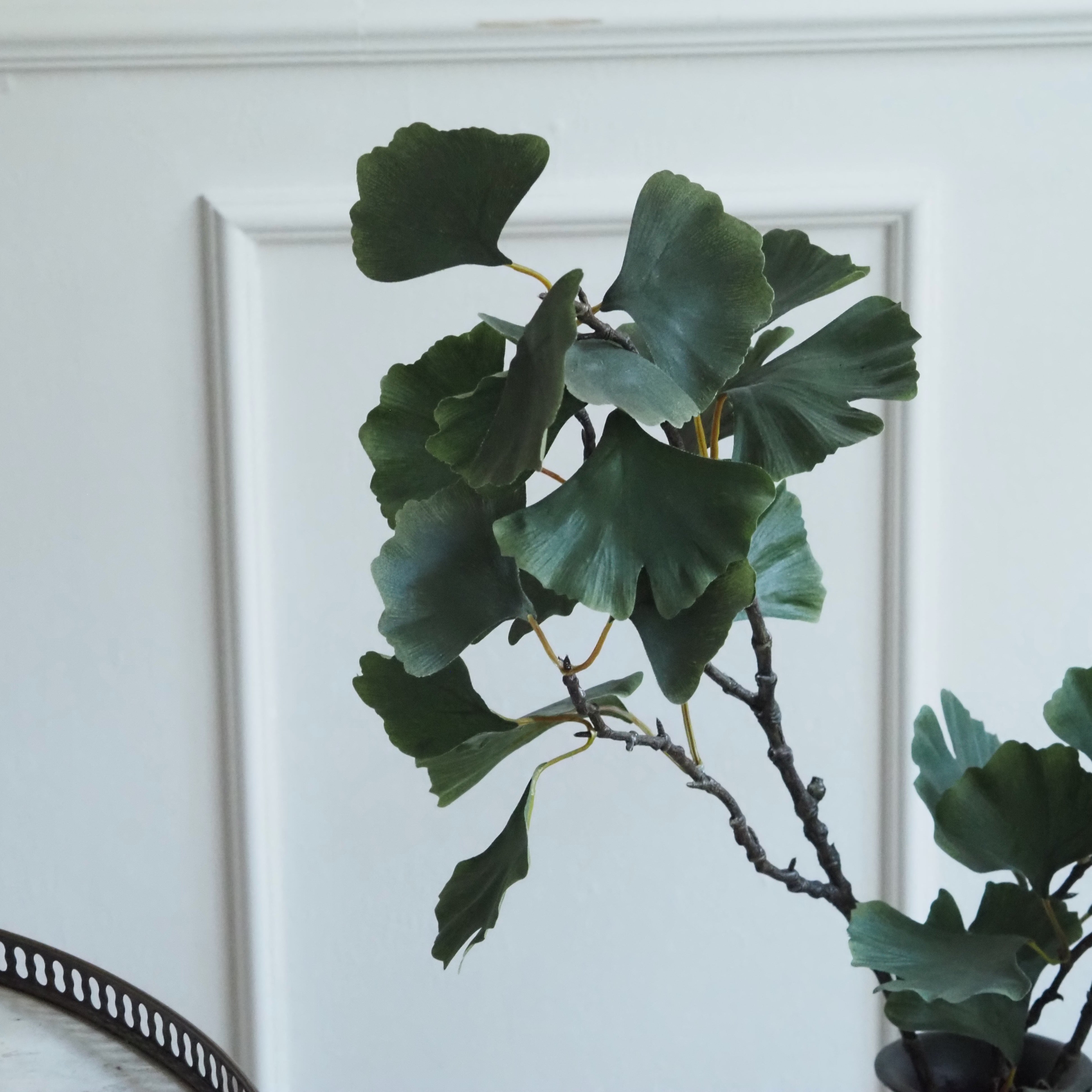Ginkgo Zweig groß · 108 cm · botanisch inspiriertes Dekorobjekt