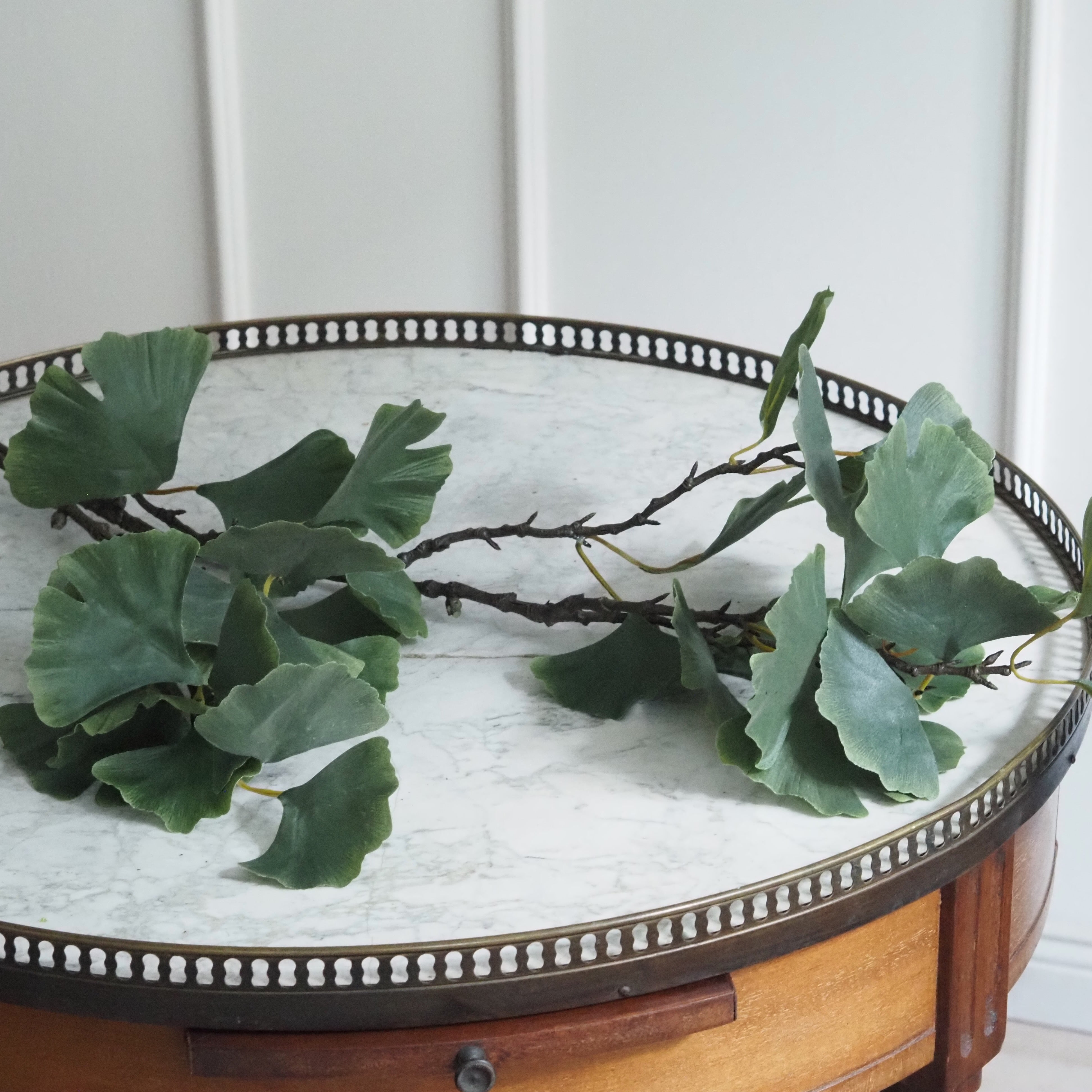 Ginkgo Zweig groß · 108 cm · botanisch inspiriertes Dekorobjekt