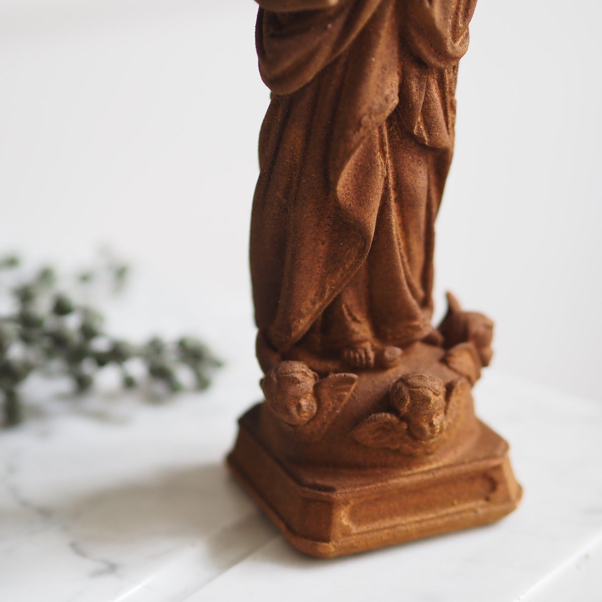 Madonnenfigur · Gekrönte Muttergottes nach barocker Vorlage