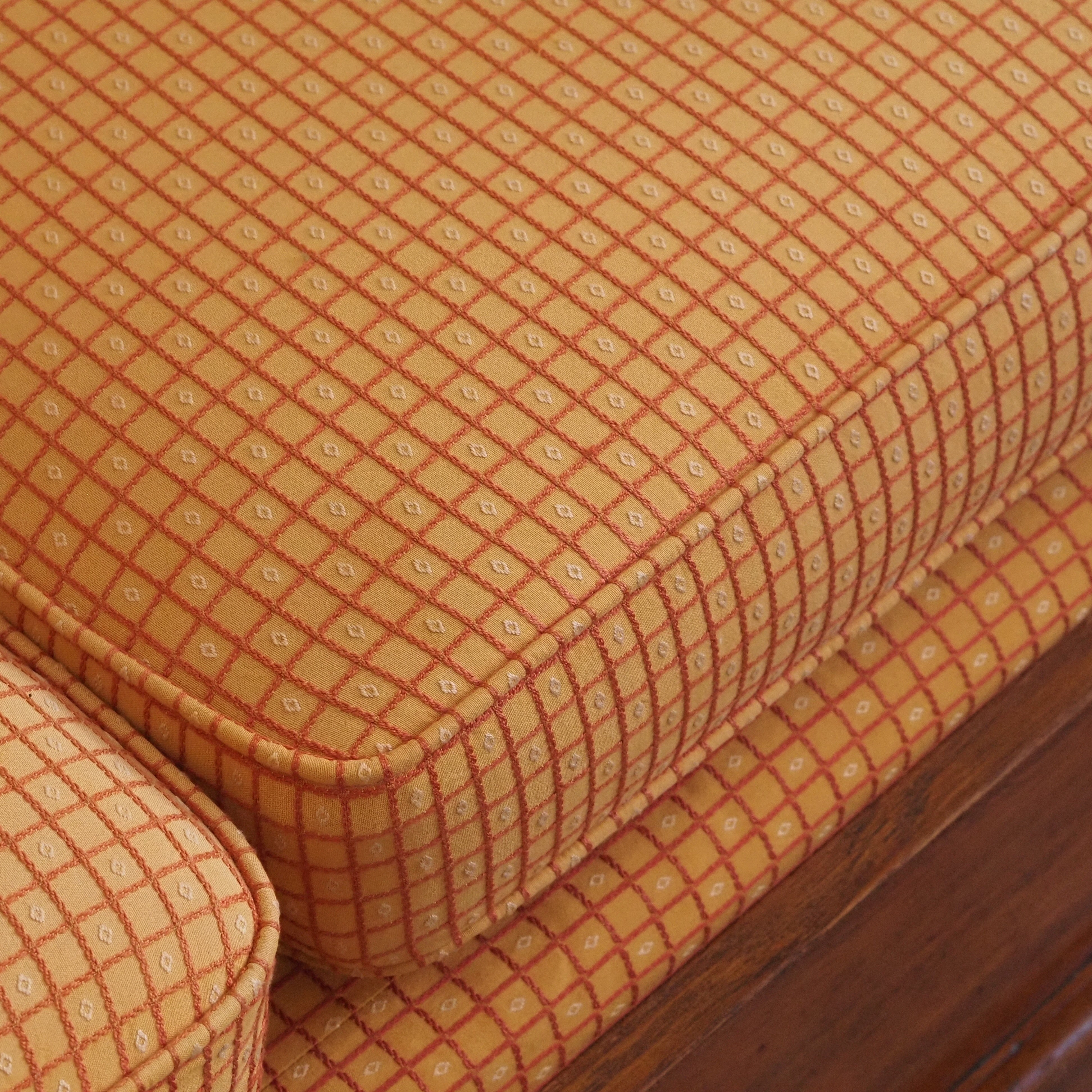 Biedermeier Sofa Mahagoni antik um 1840