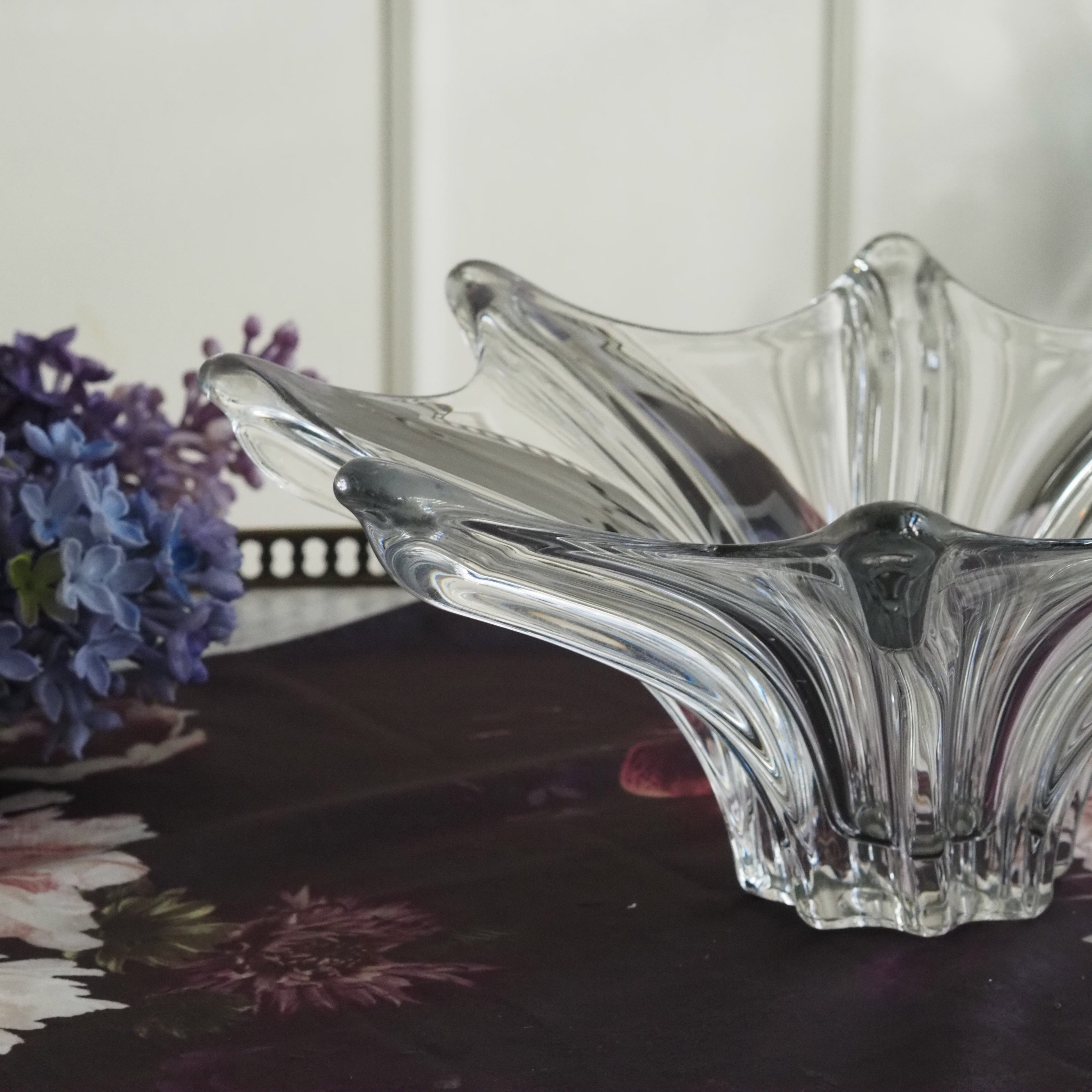 Glasschale · Murano-Stil · organische Form · Obst- oder Dekoschale