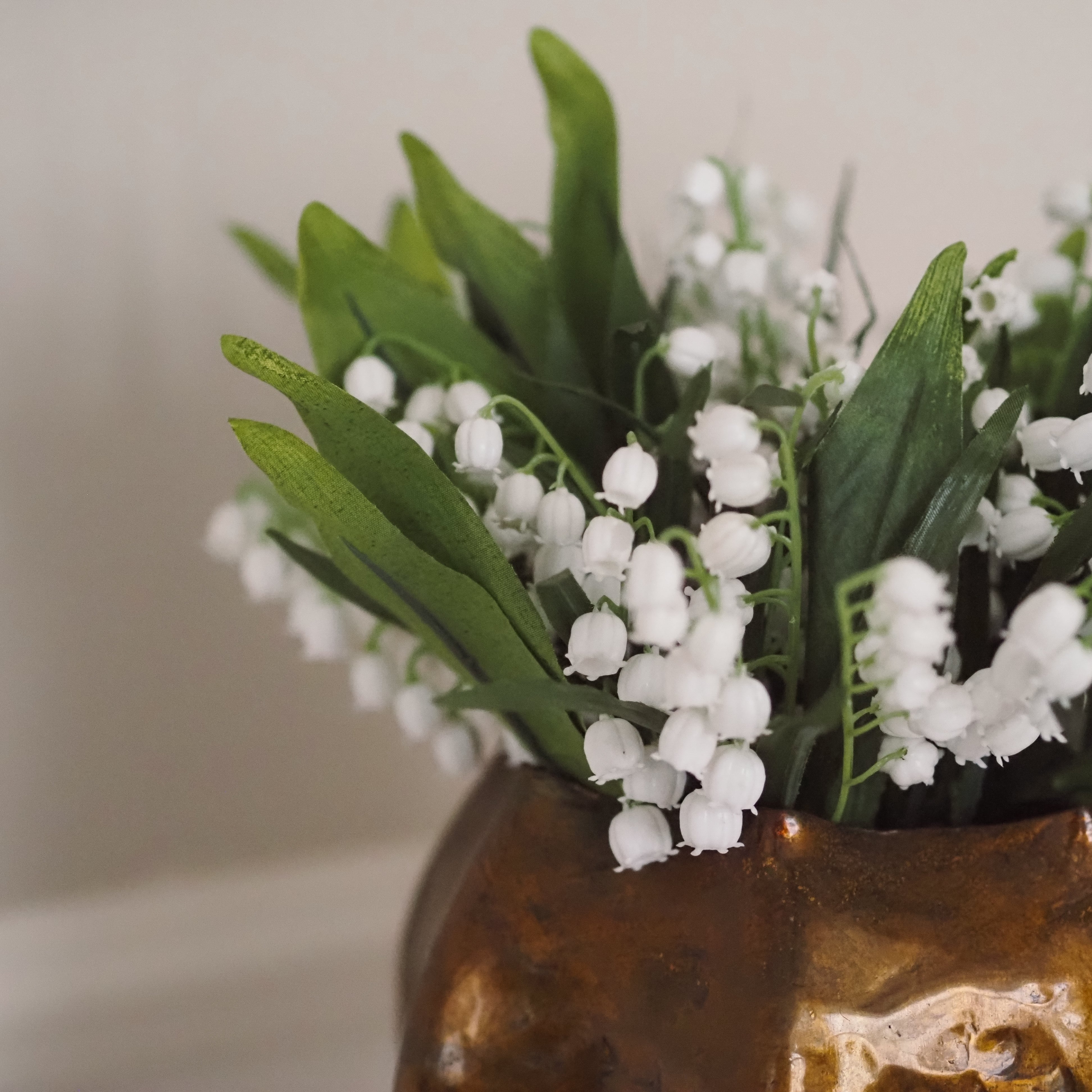 Kunstblumen-Bündel Maiglöckchen · naturgetreue Frühlingsfloristik