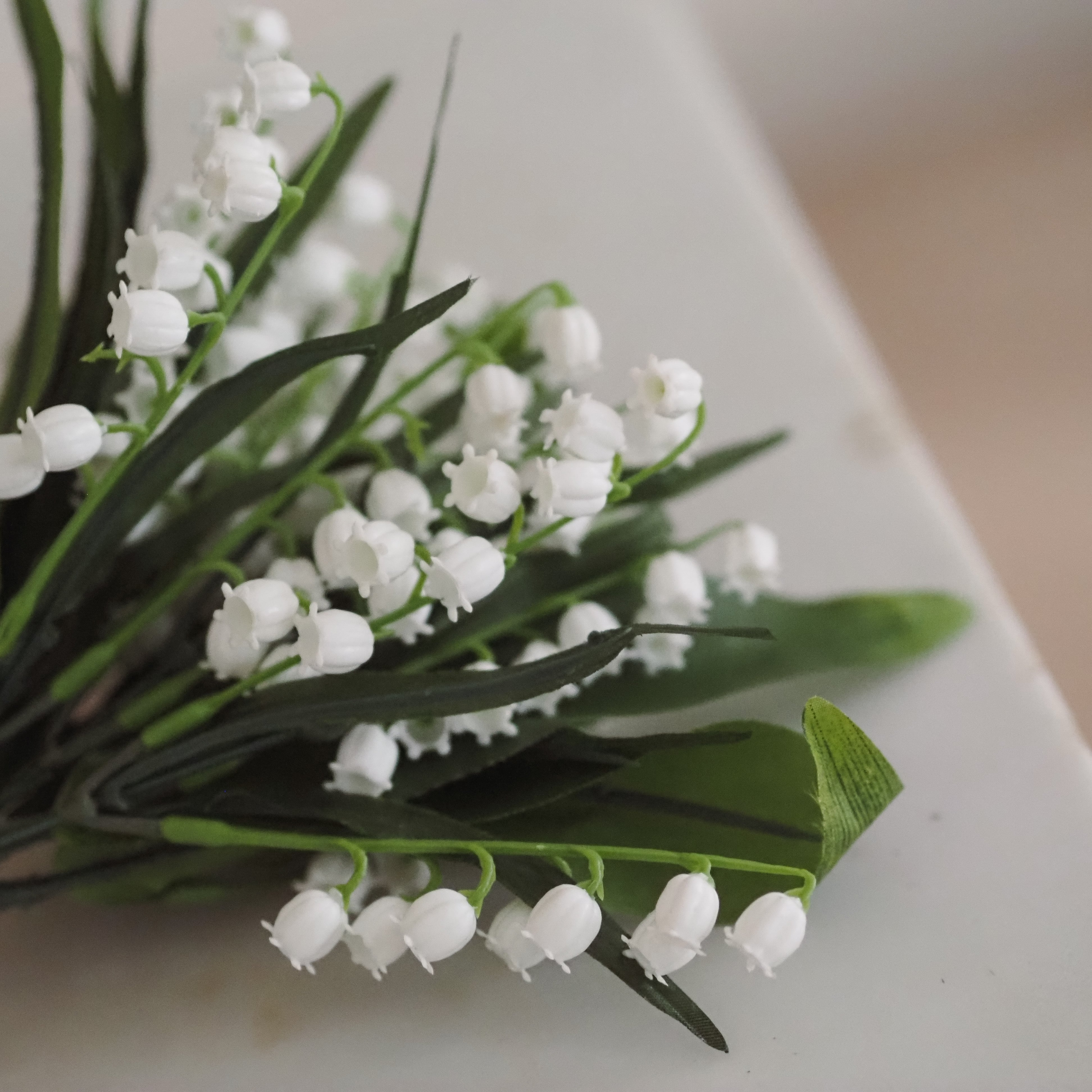 Kunstblumen-Bündel Maiglöckchen · naturgetreue Frühlingsfloristik
