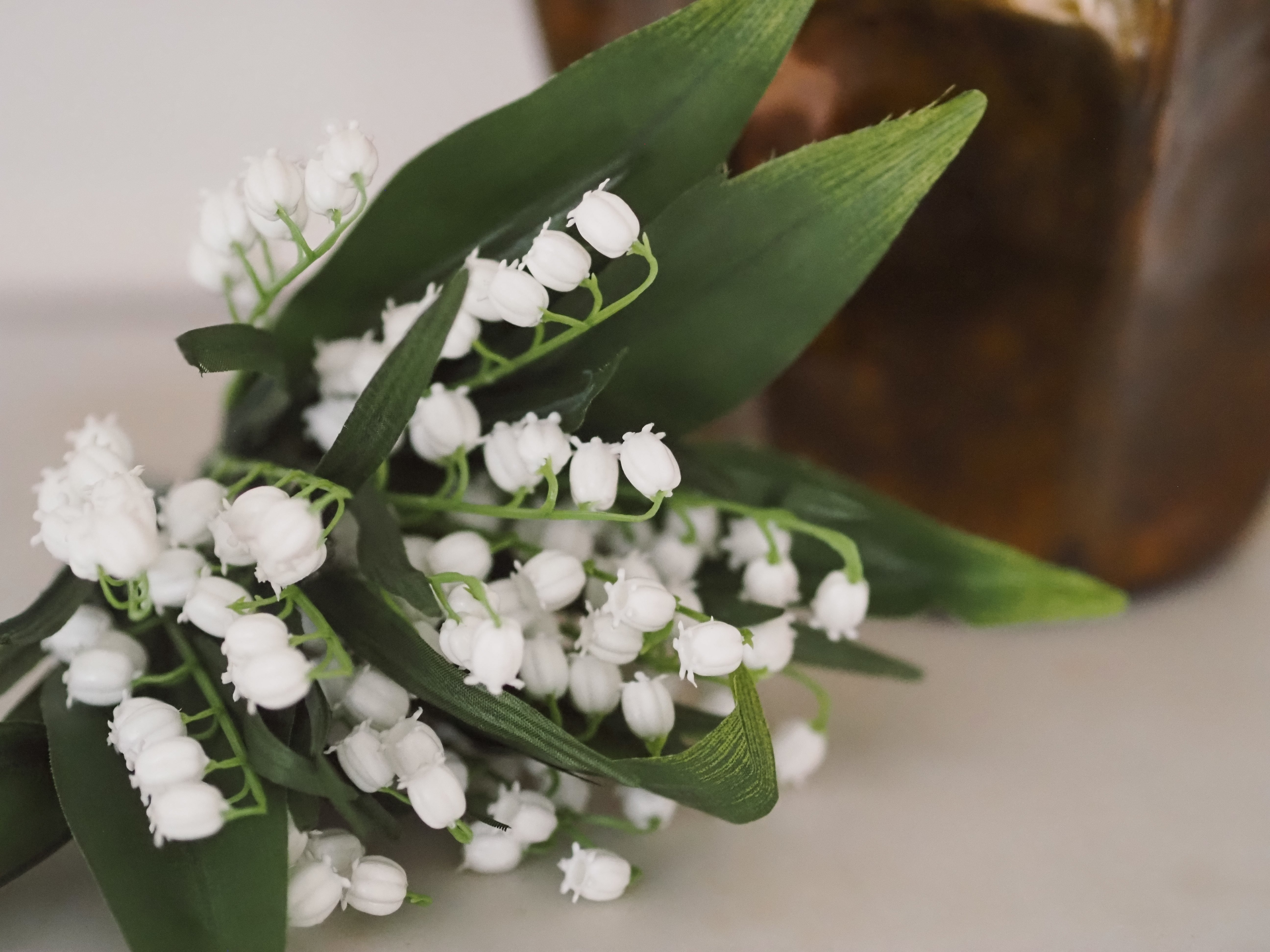 Kunstblumen-Bündel Maiglöckchen · naturgetreue Frühlingsfloristik