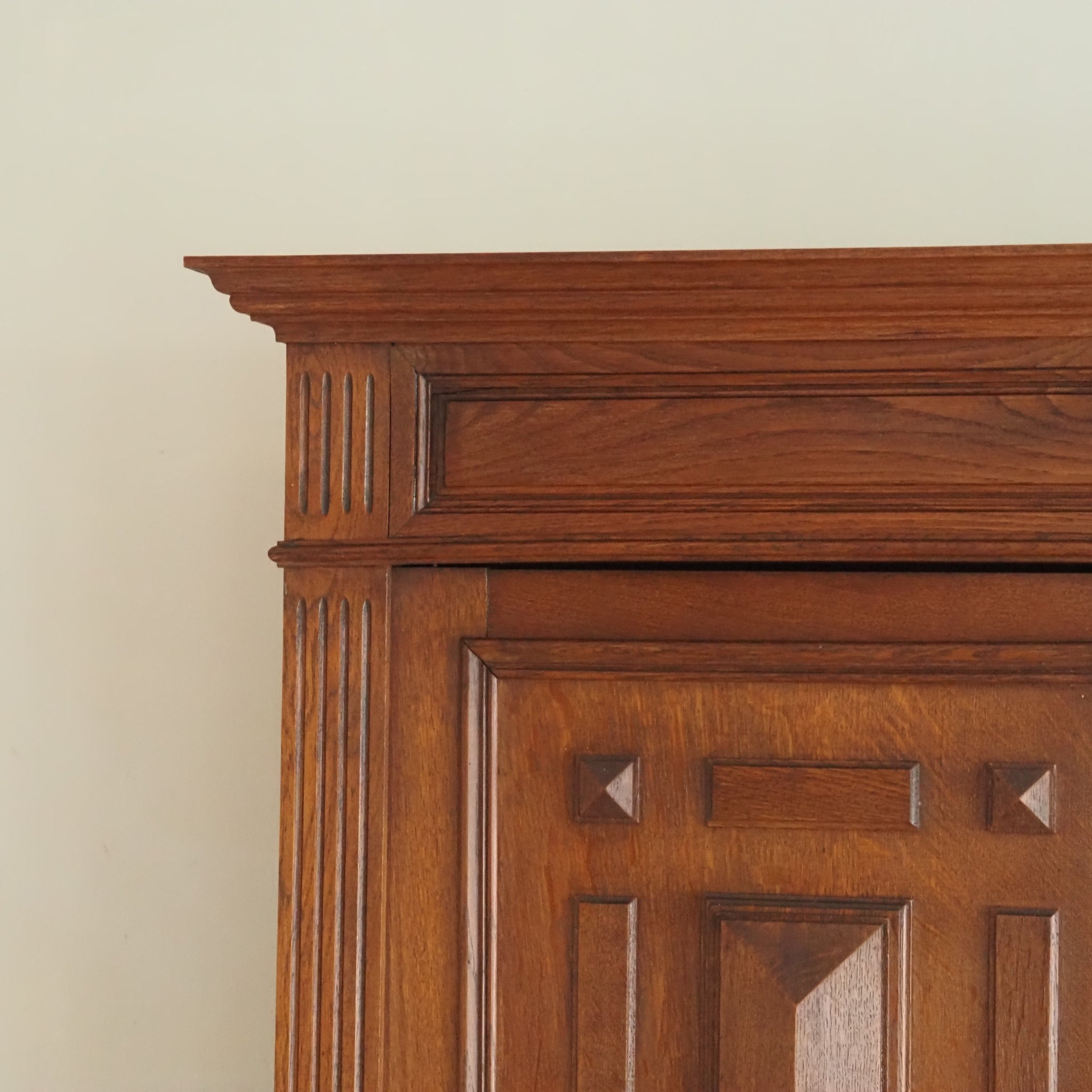 Antikes französisches Gründerzeit Buffet - Vintage Buffetschrank Eiche