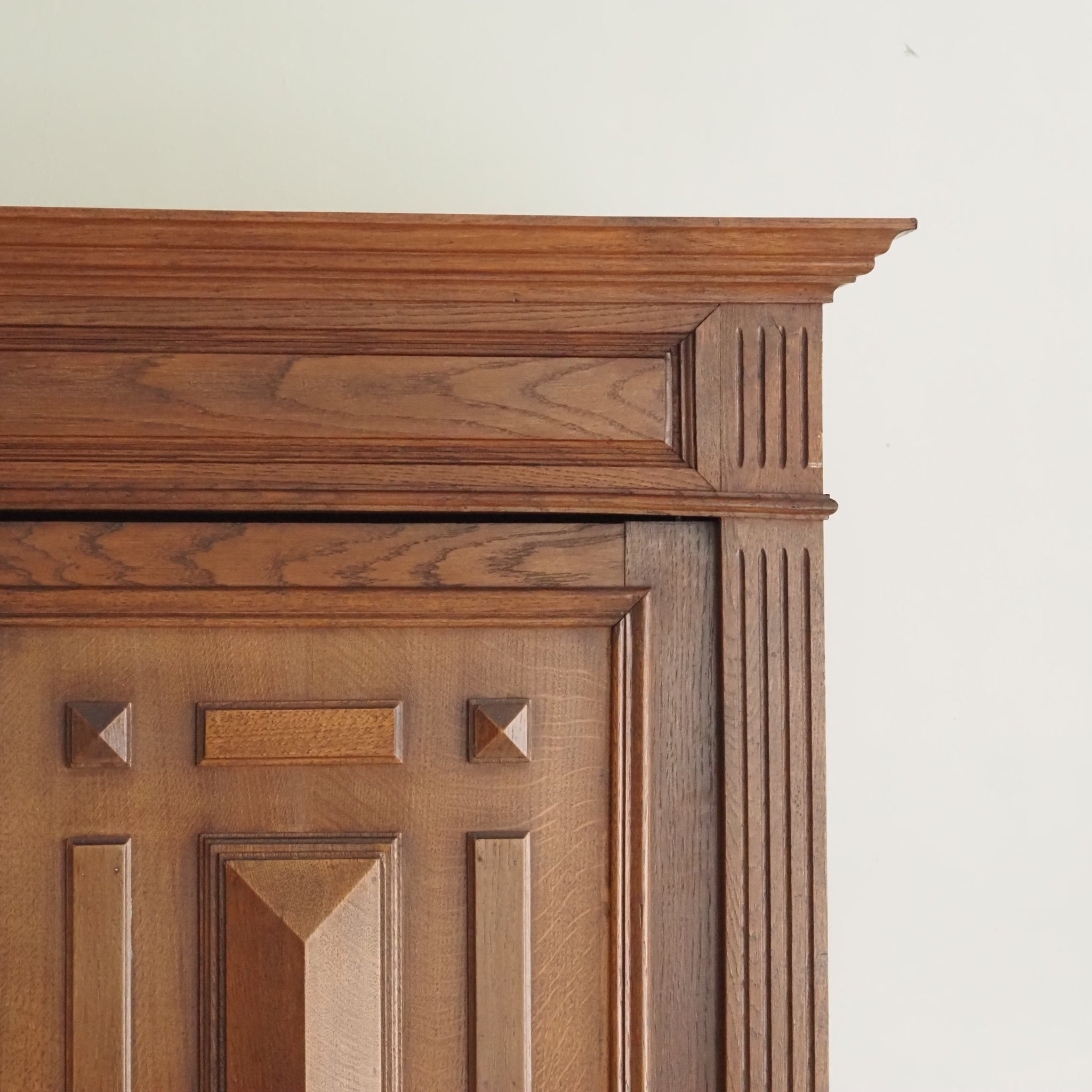 Antikes französisches Gründerzeit Buffet - Vintage Buffetschrank Eiche