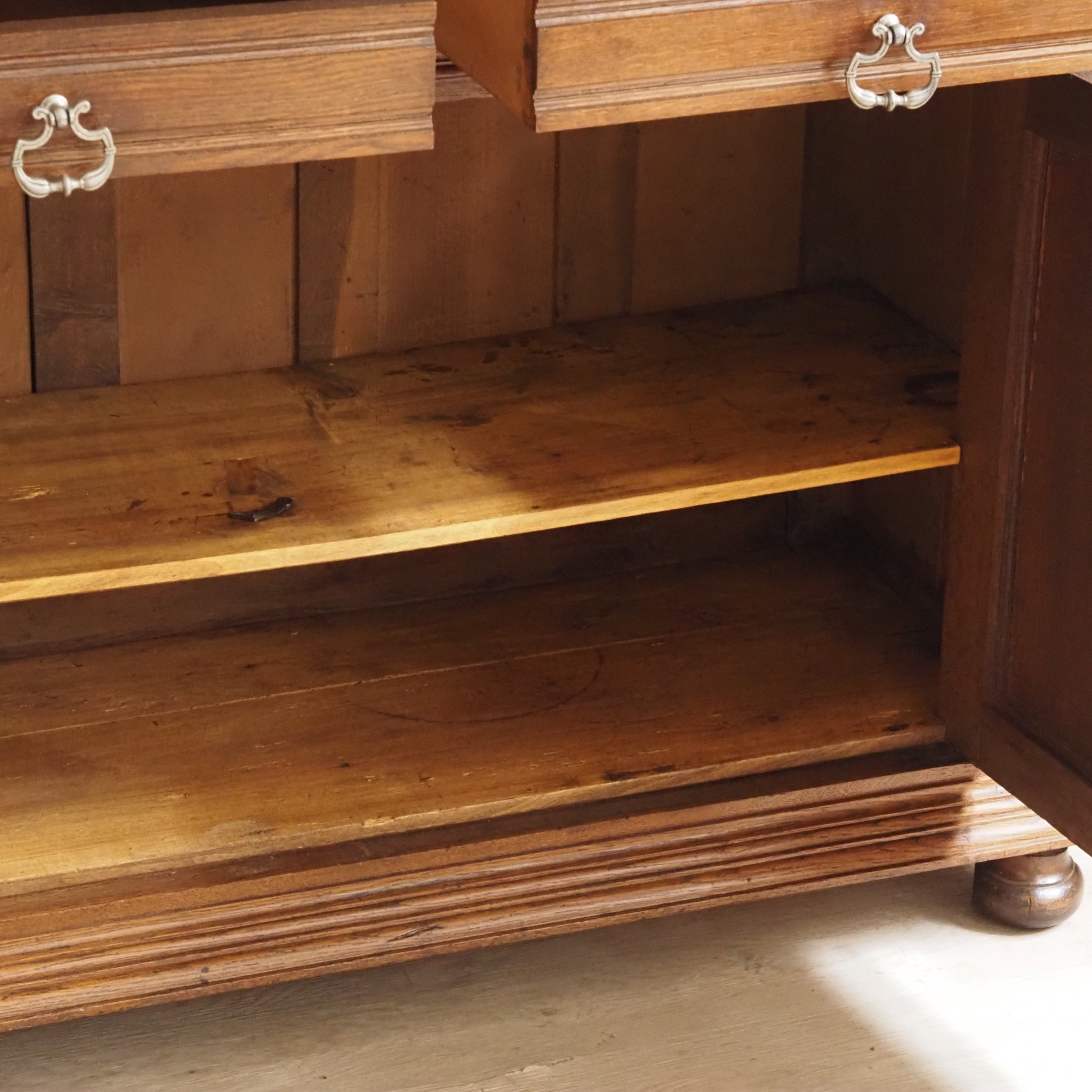 Antikes französisches Gründerzeit Buffet - Vintage Buffetschrank Eiche