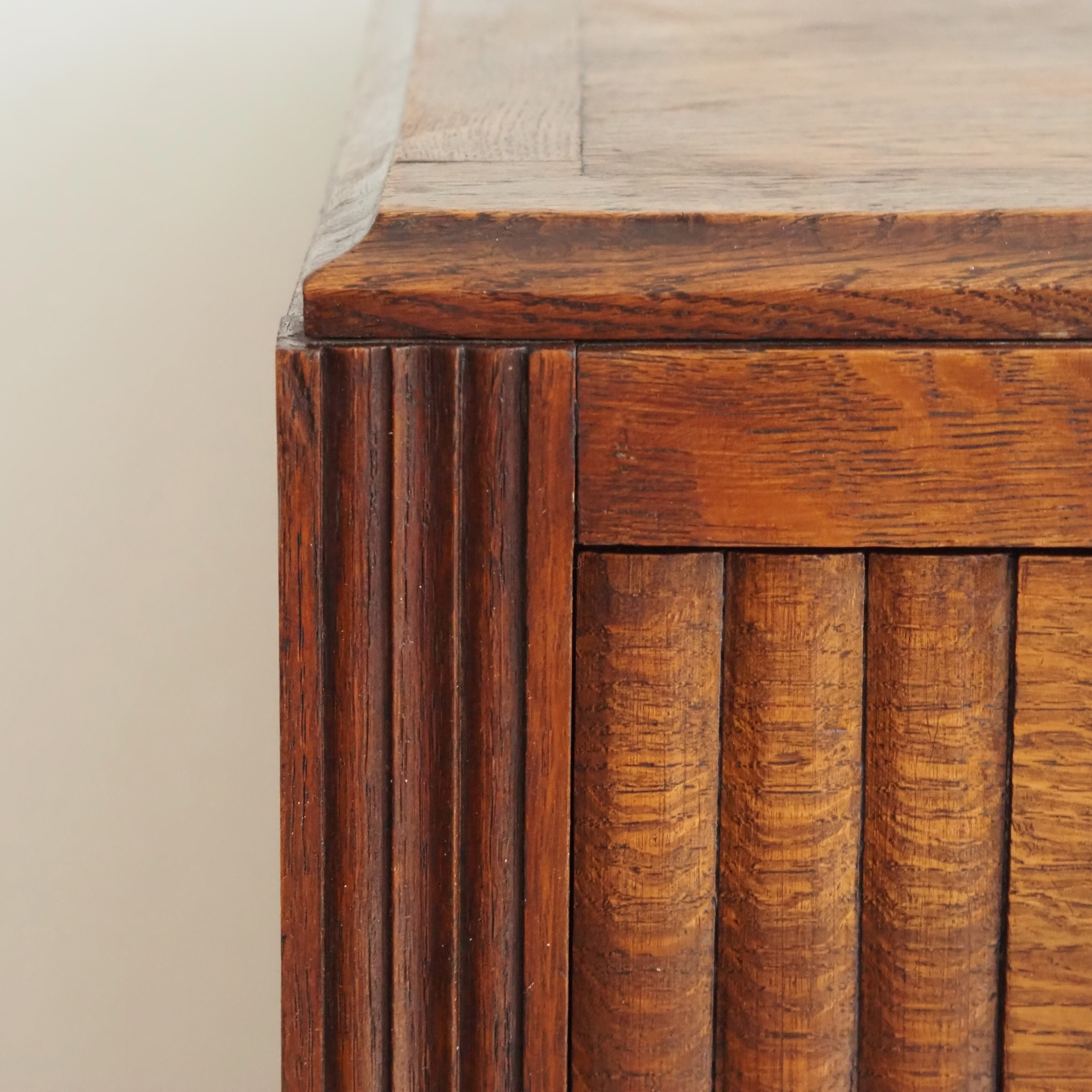 Art Déco Kommode Eiche um 1930