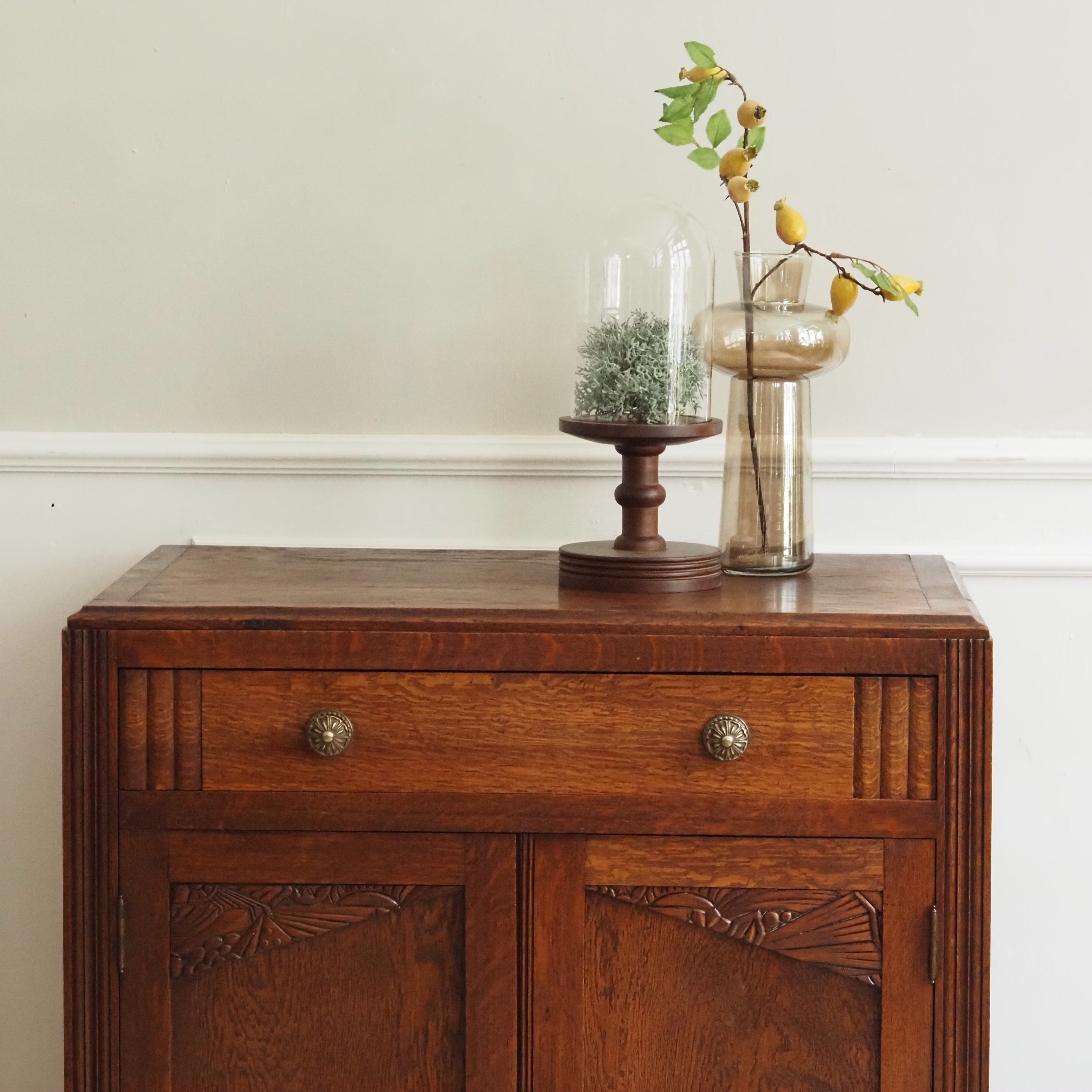 Art Déco Kommode Eiche um 1930