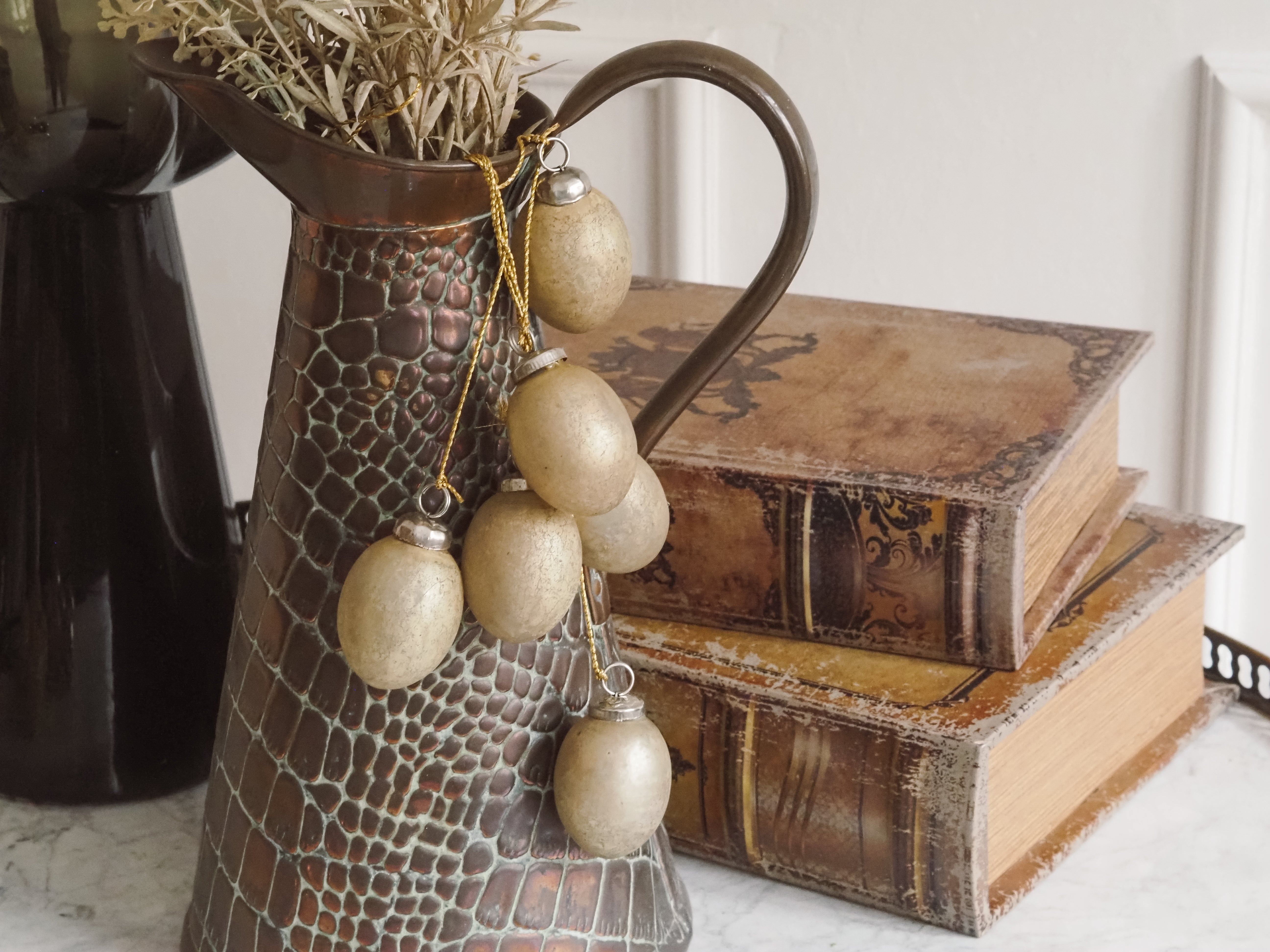 Glaseier Bündel · Altgold · saisonaler Anhänger
