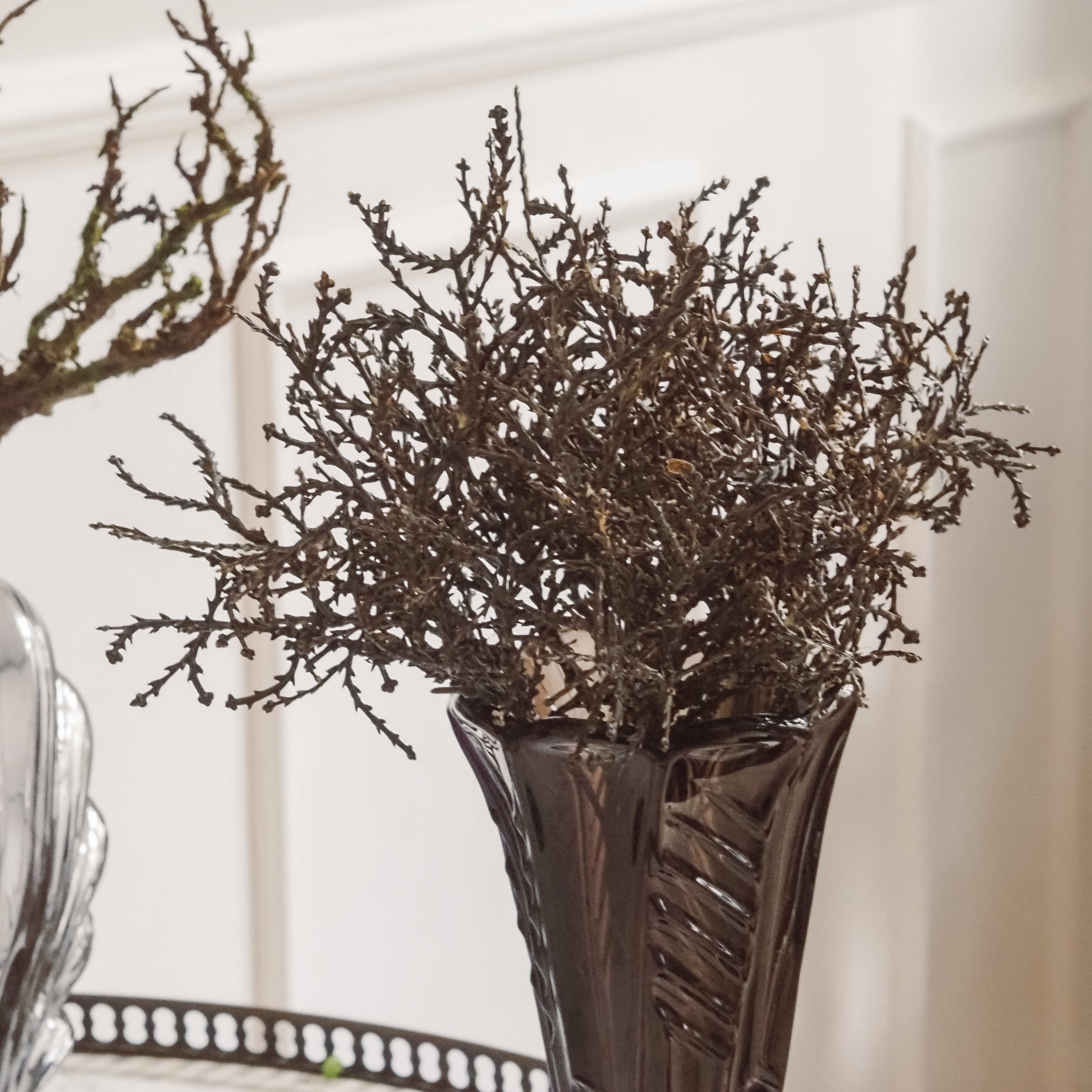 Santolinazweig · Naturinspirierter Dekorationszweig