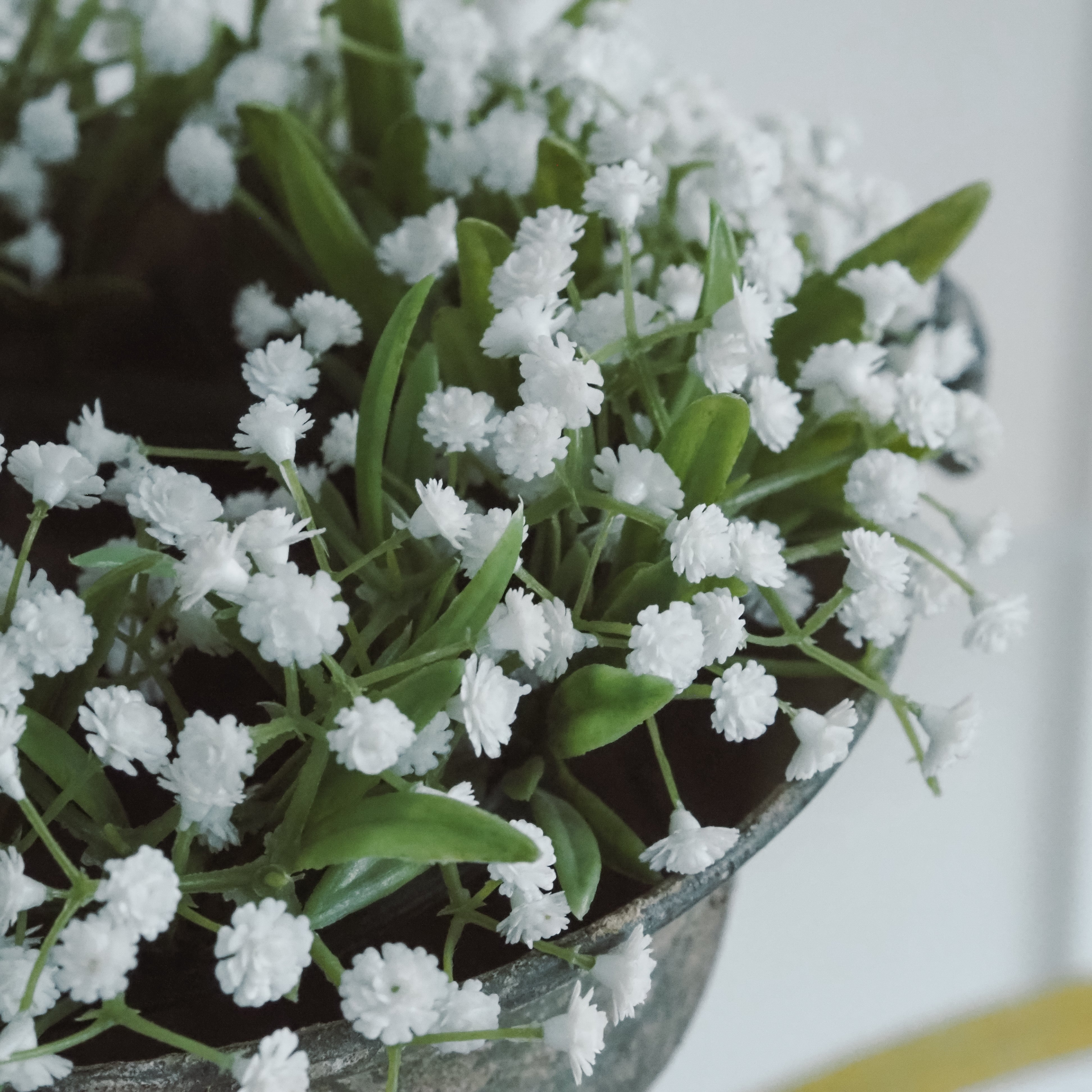 Gypsophila-Kranz · floraler Ring · weiß · klassische Floristik