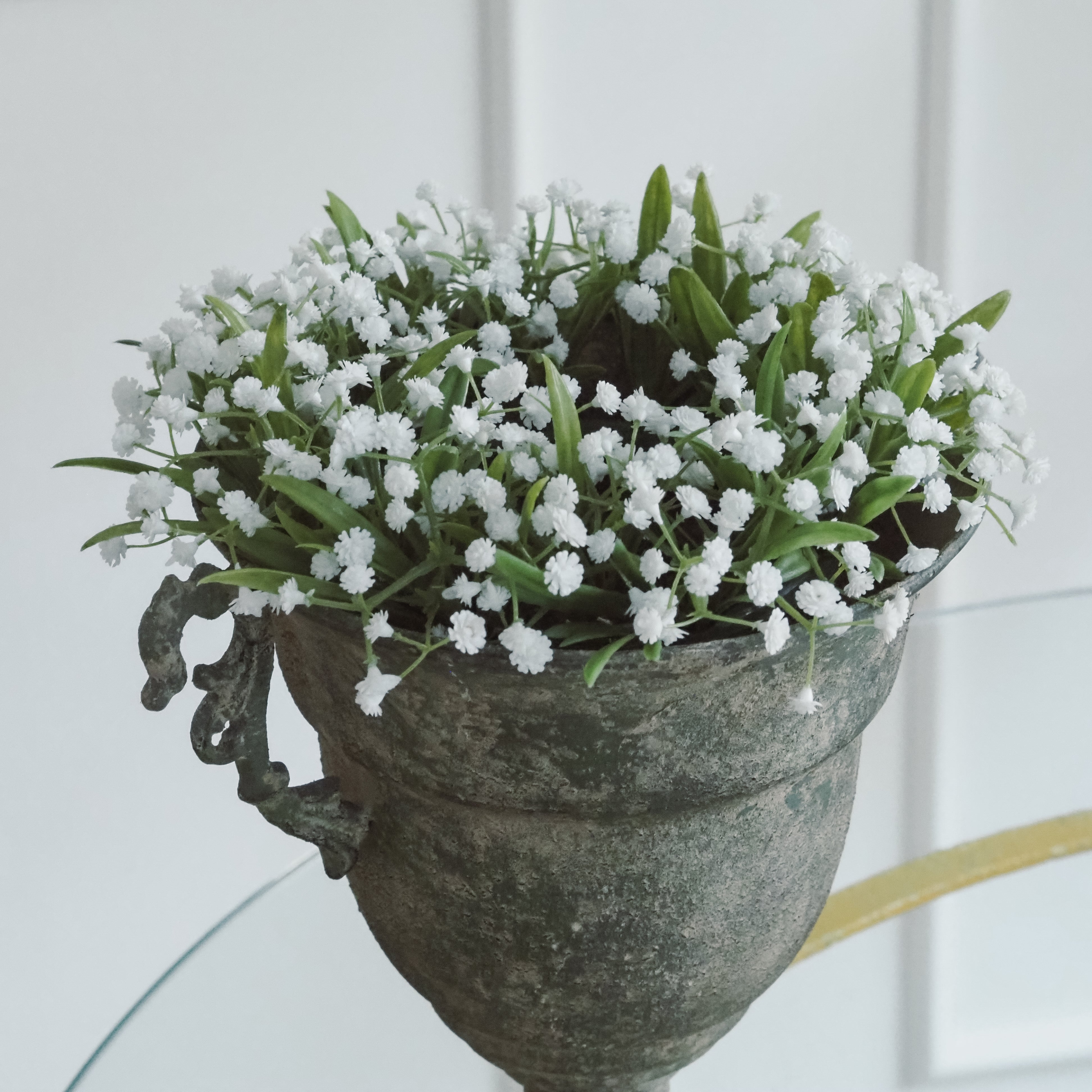 Gypsophila-Kranz · floraler Ring · weiß · klassische Floristik