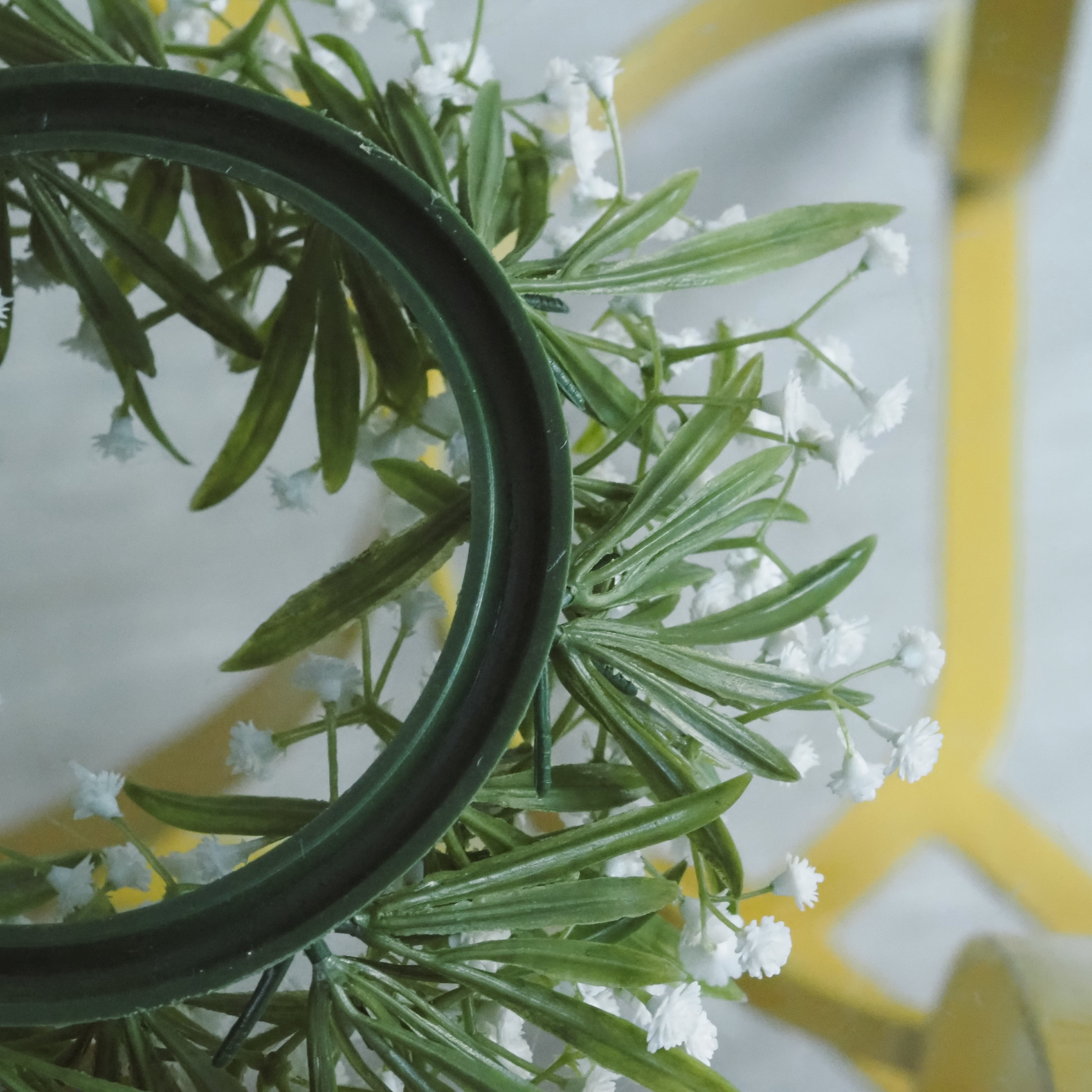 Gypsophila-Kranz · floraler Ring · weiß · klassische Floristik