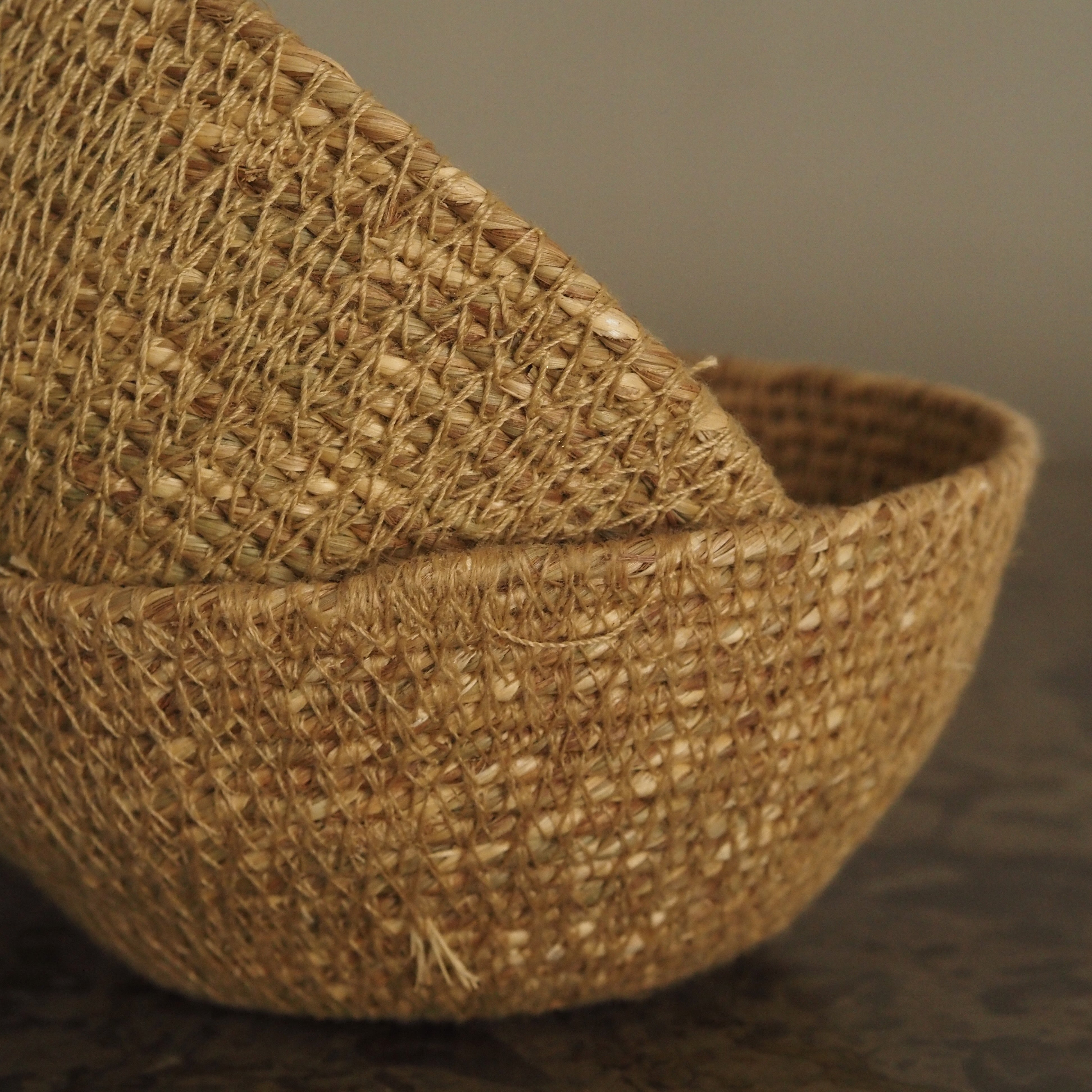 Schälchen · Naturgeflecht Jute · Aufbewahrung / Tischobjekt