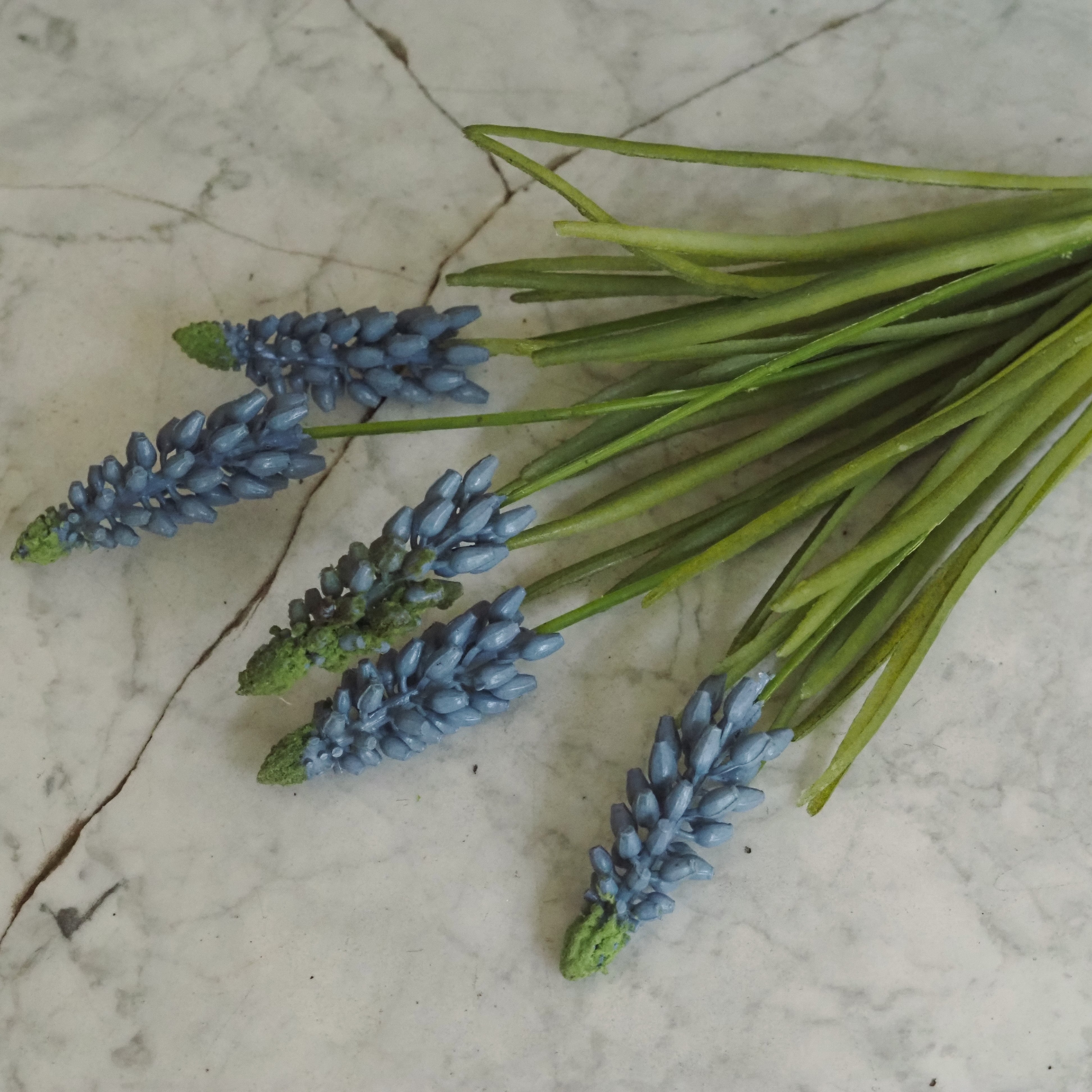 Muscari Zweig · künstliche Traubenhyazinthe in Blau