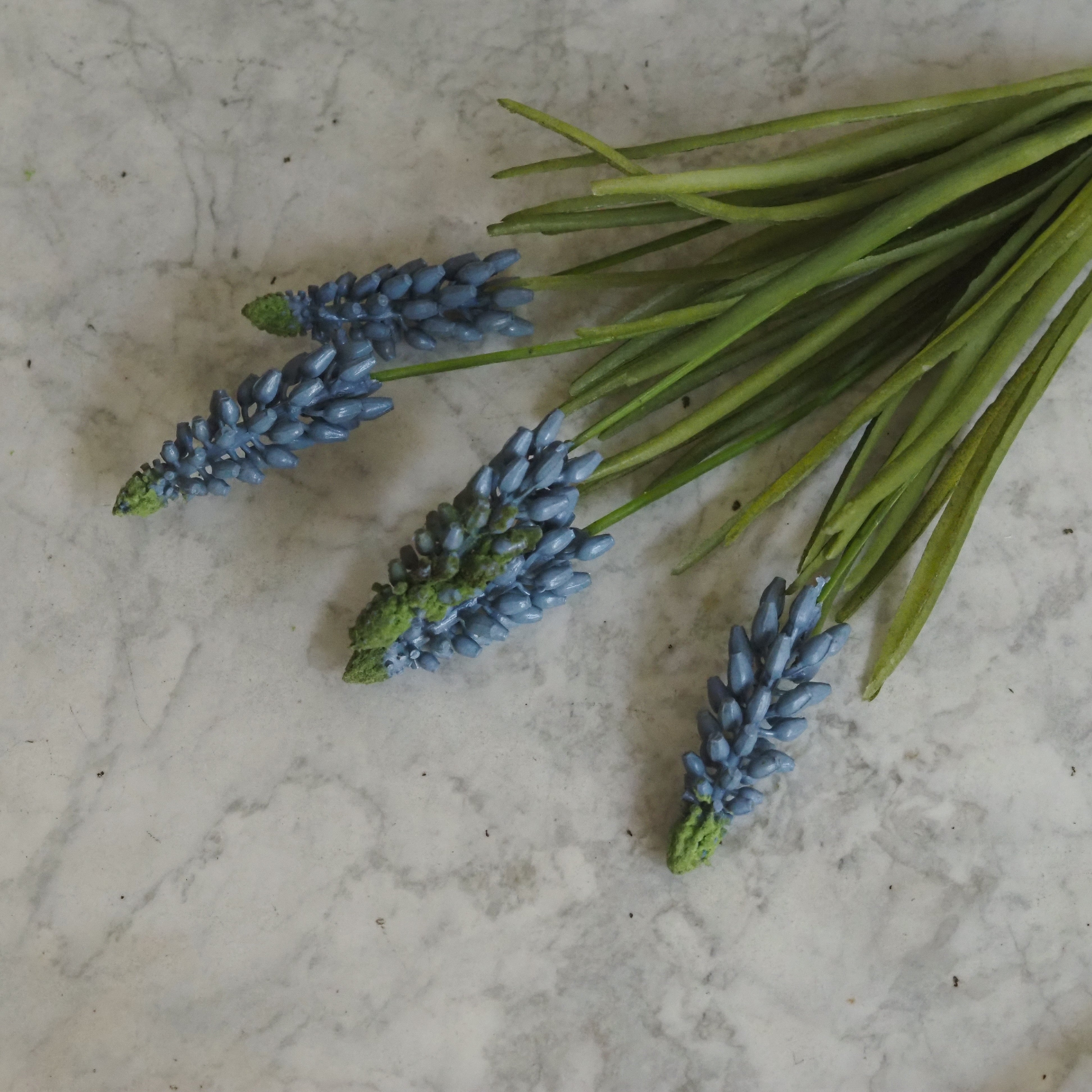 Muscari Zweig · künstliche Traubenhyazinthe in Blau