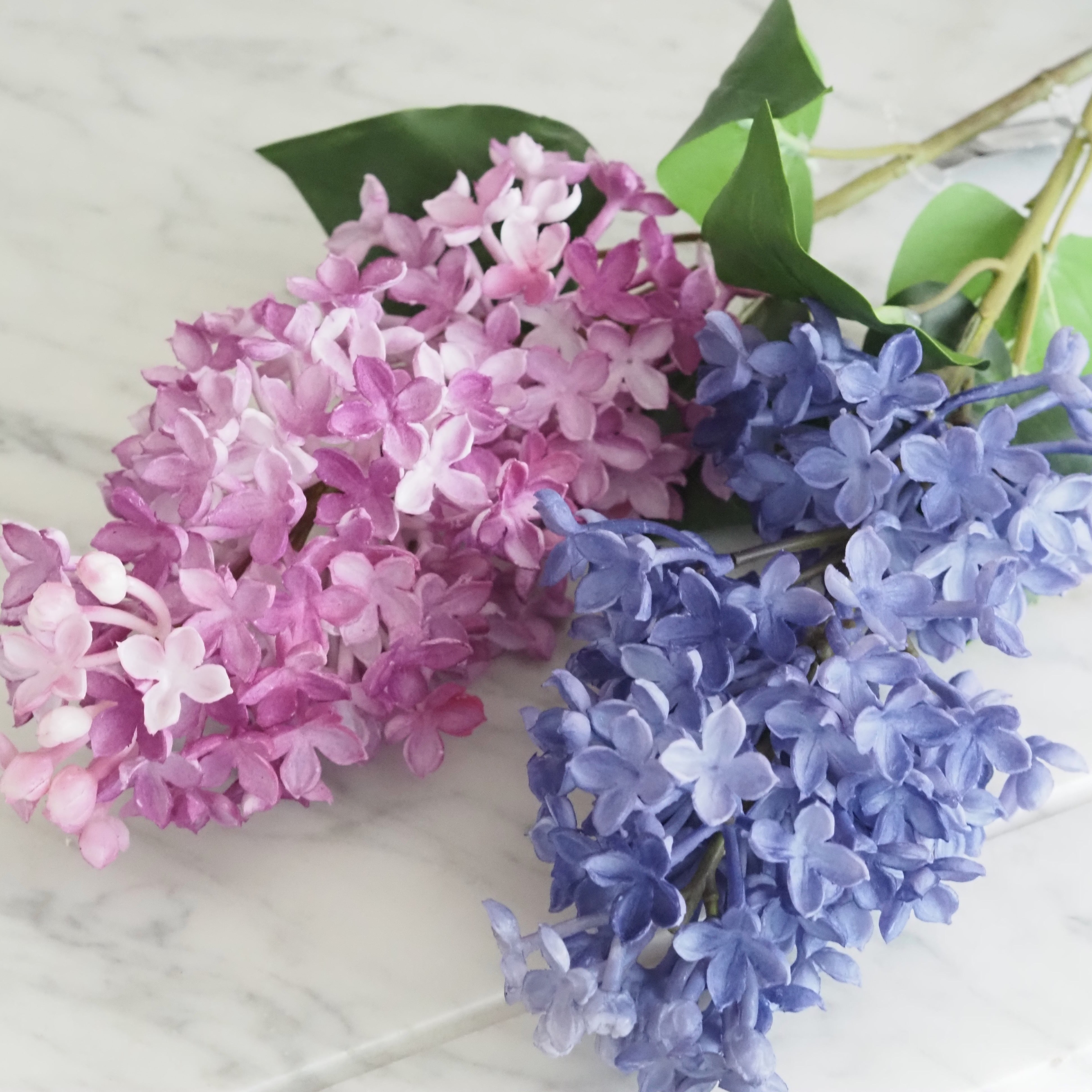 Fliederzweig Lila/violett · florale Replik im Stil klassischer Frühlingsdekoration