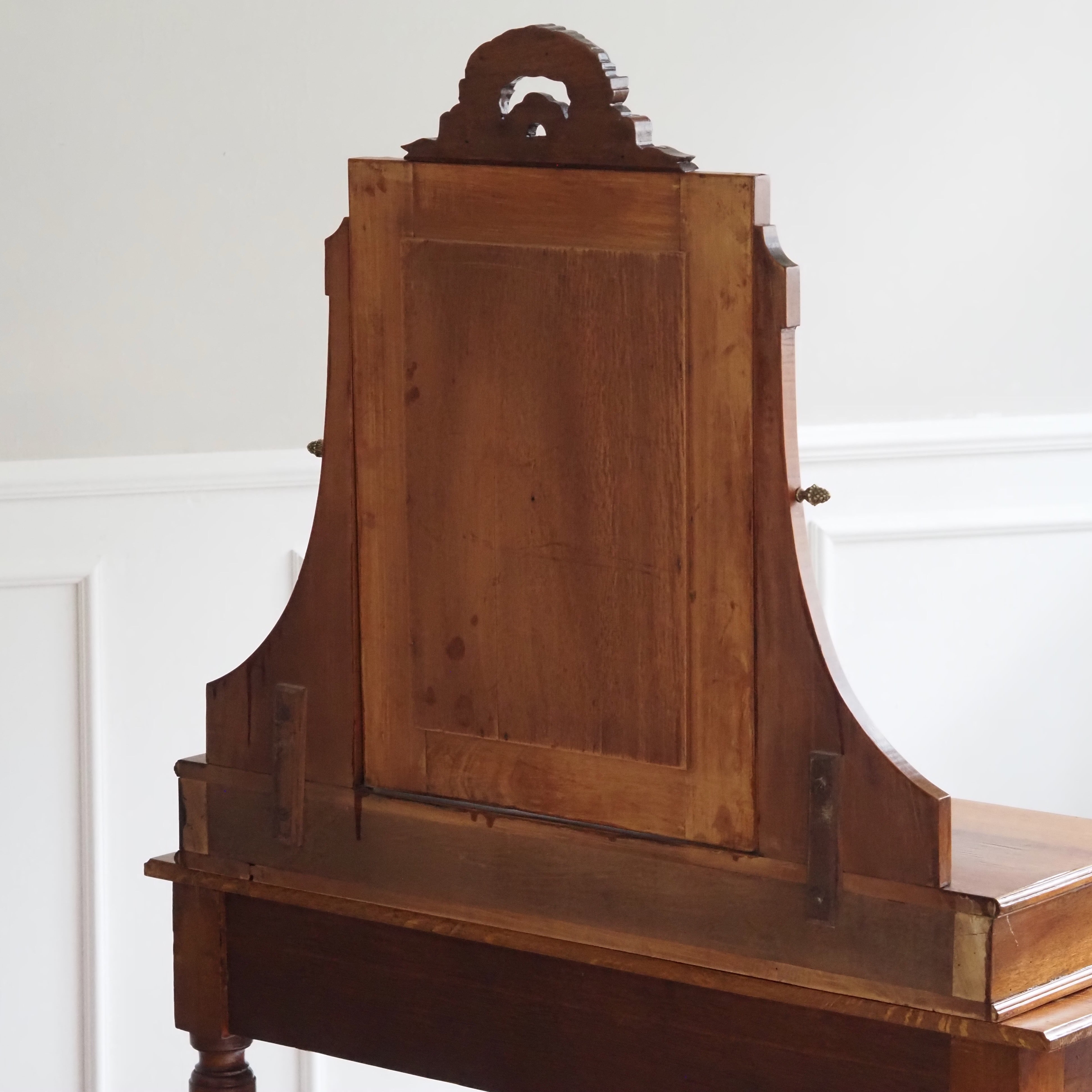 Frisiertisch antik um 1910 mit Spiegel