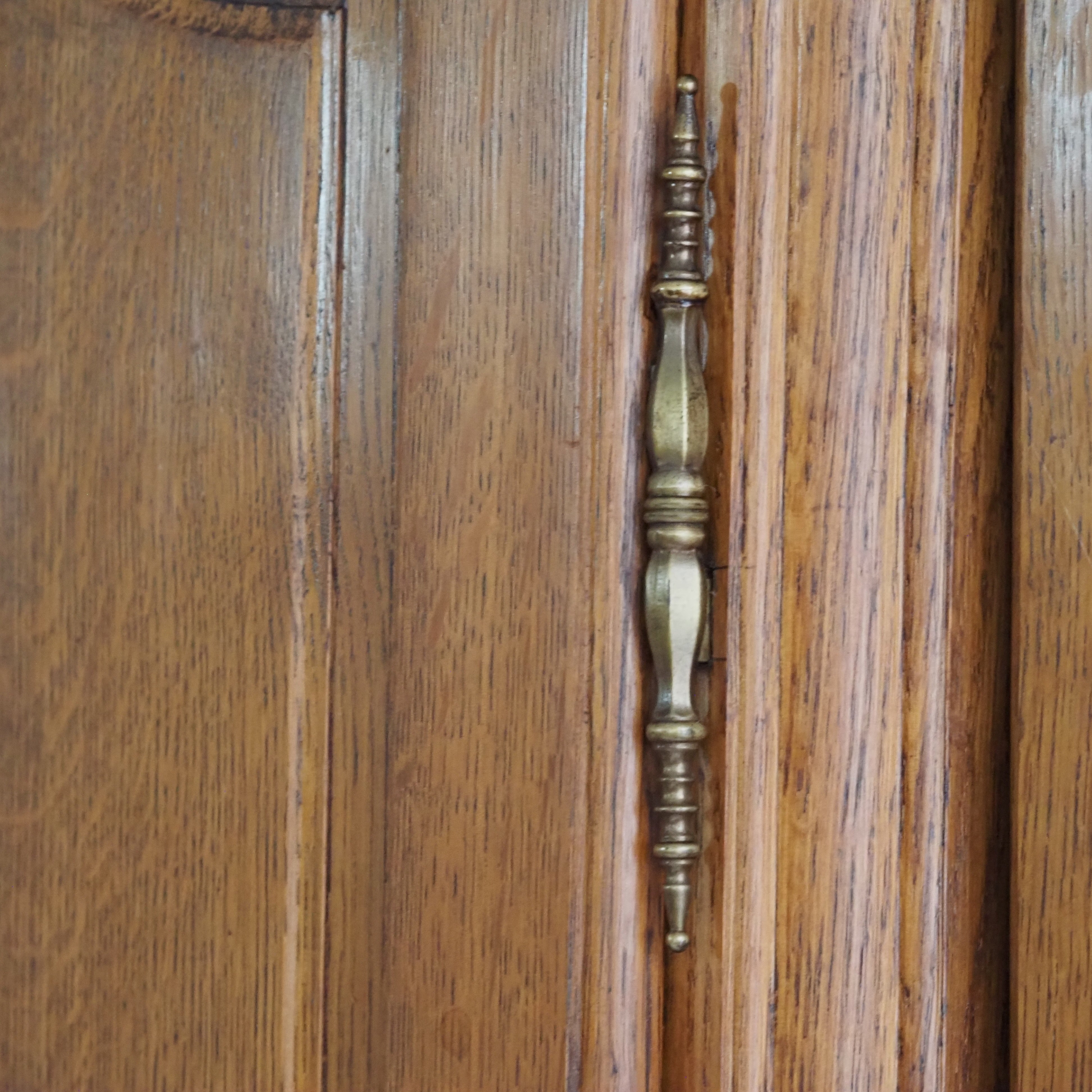Kleiderschrank Louis XV Stil Eiche 4-türig um 1970