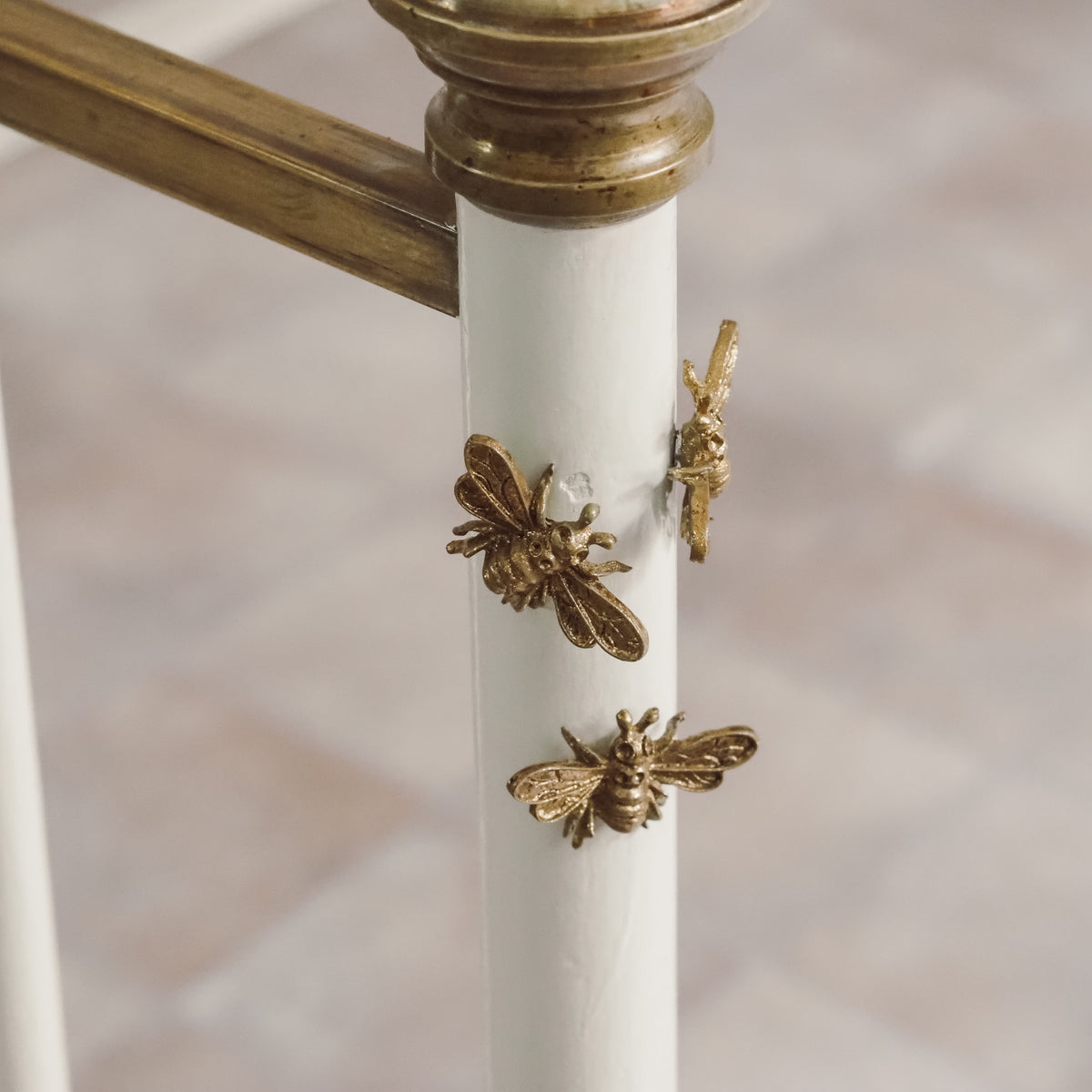 Bienen-Magnete 8er-Set · Goldoptik nach Empire-Vorbild