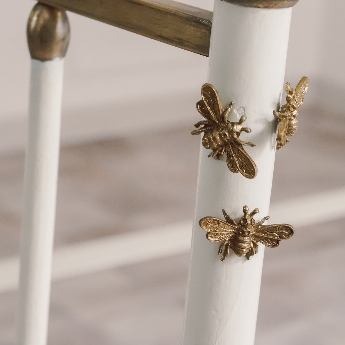 Bienen-Magnete 8er-Set · Goldoptik nach Empire-Vorbild