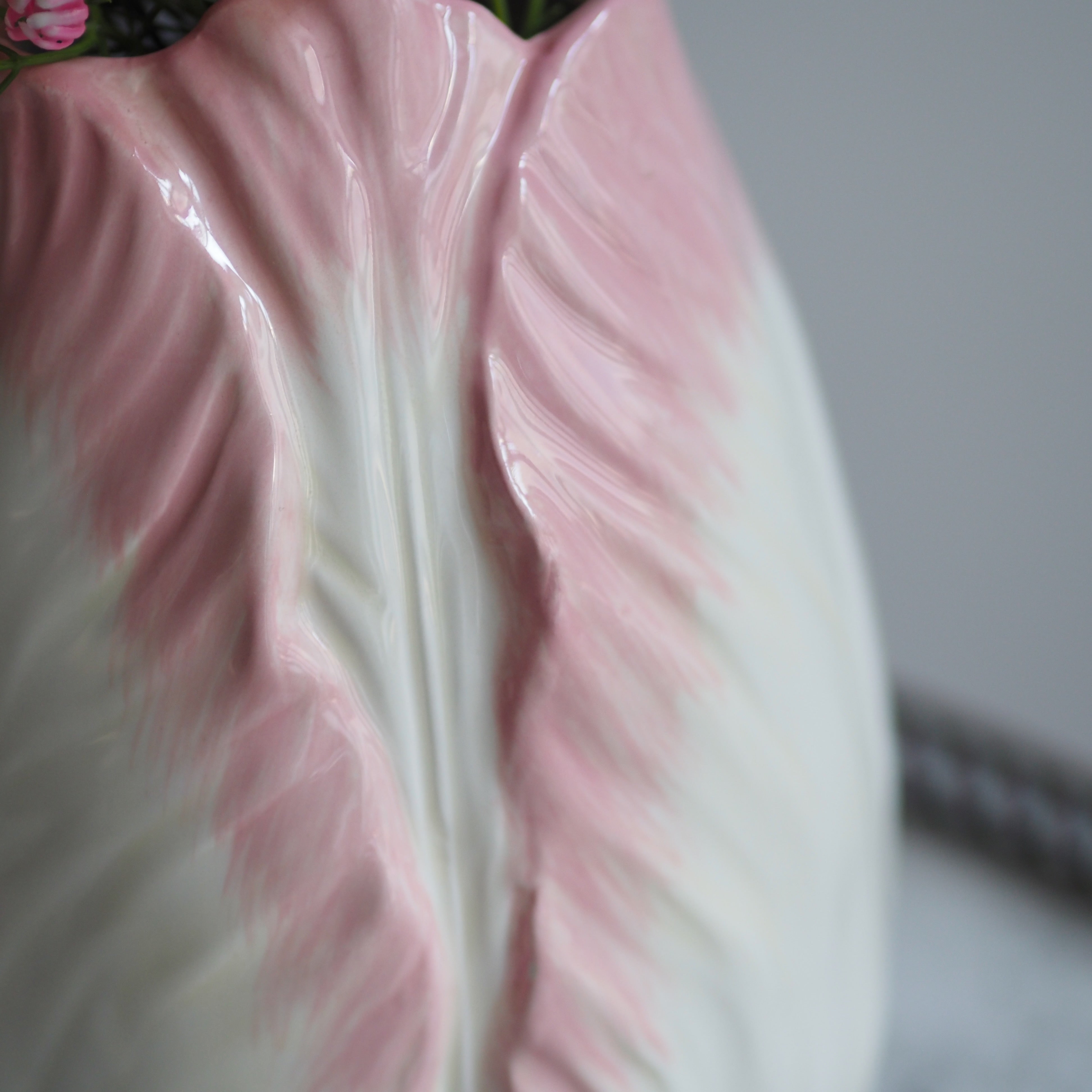 Vase Tulpenform · organische Moderne / florale Keramik Blumenvase