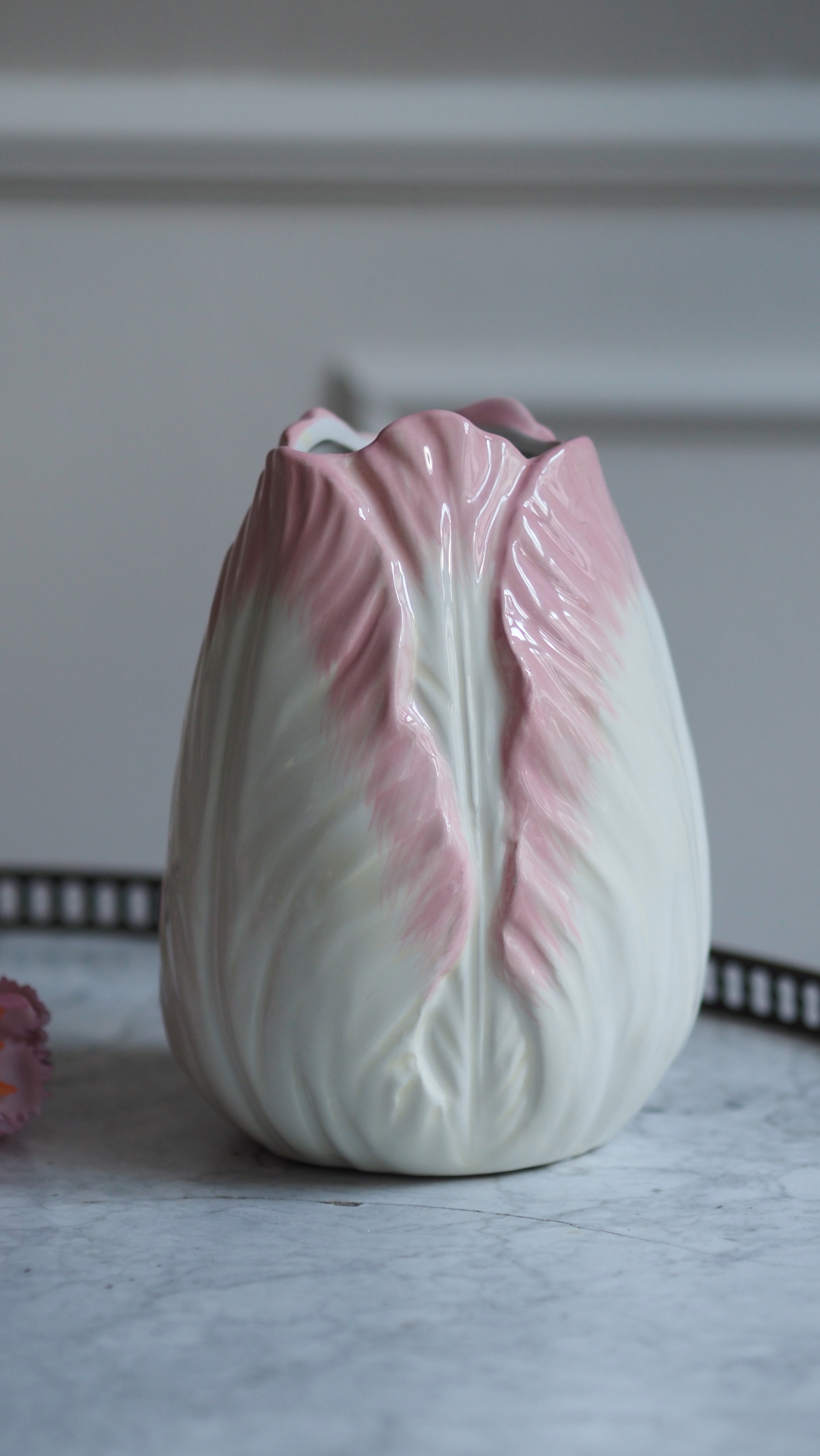 Vase Tulpenform · organische Moderne / florale Keramik Blumenvase