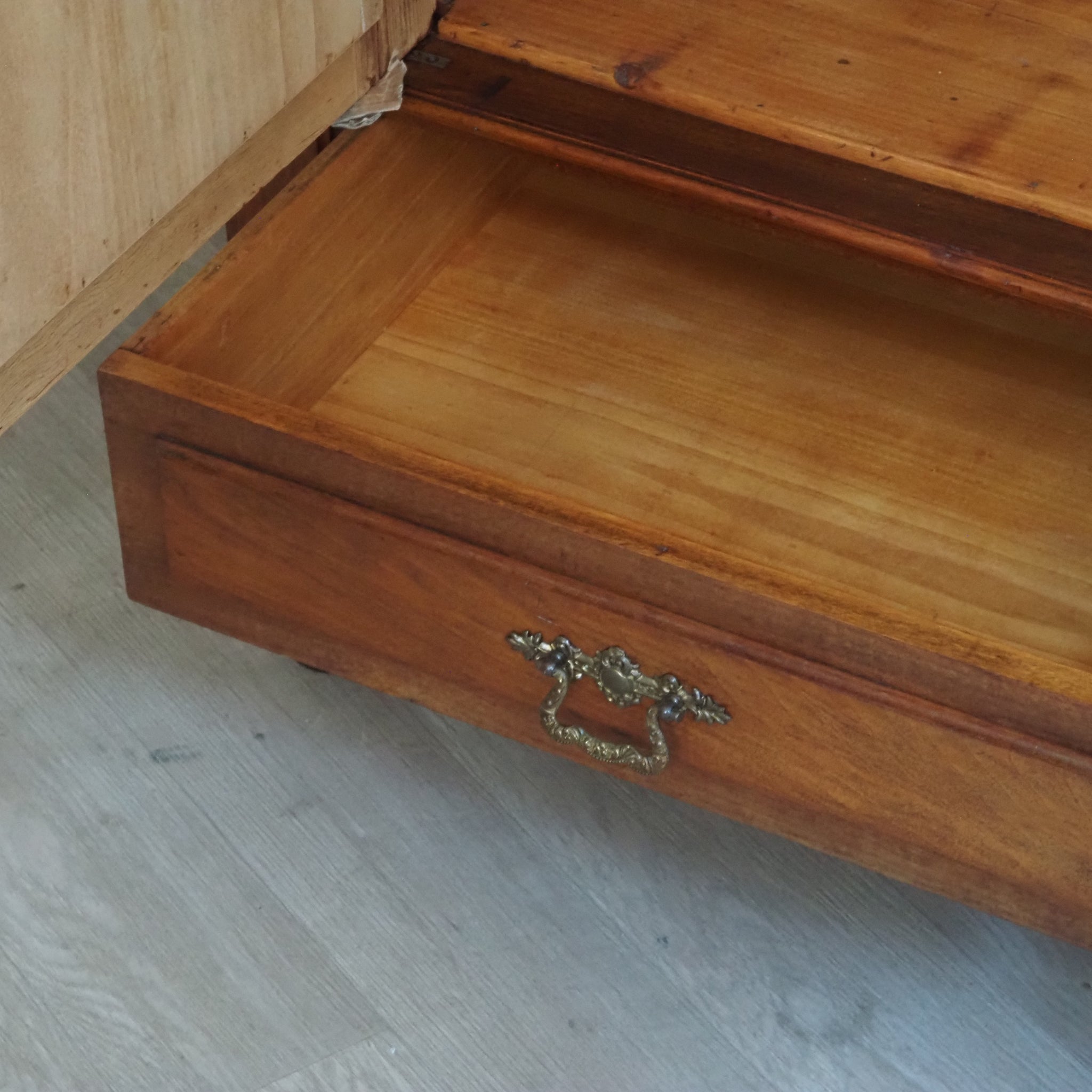 Antiker Mahagoni Kleiderschrank mit Spiegel um 1890 - 2-türiger Gründerzeit Schrank